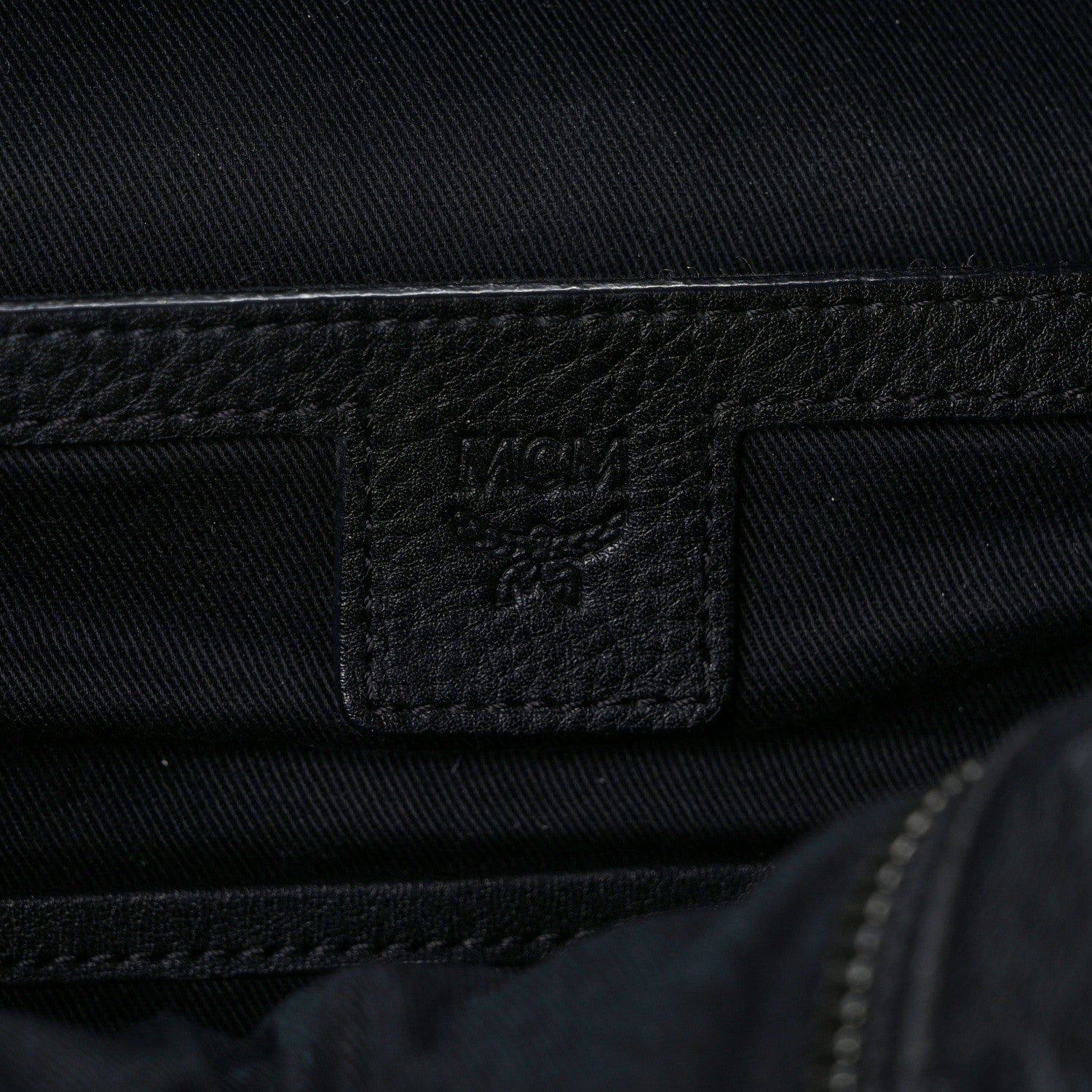 MCM Calfskin Ottomar Small Stark Backpack Black 6 of 11