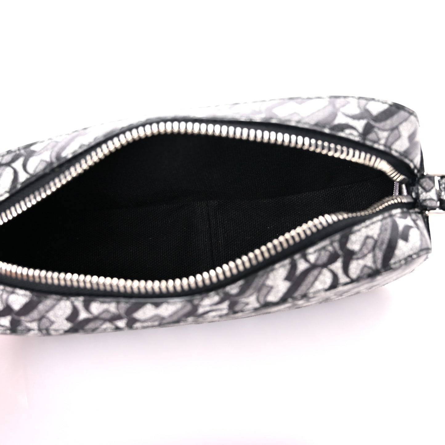 Glitter JC Logo Camera Bag Silver Black