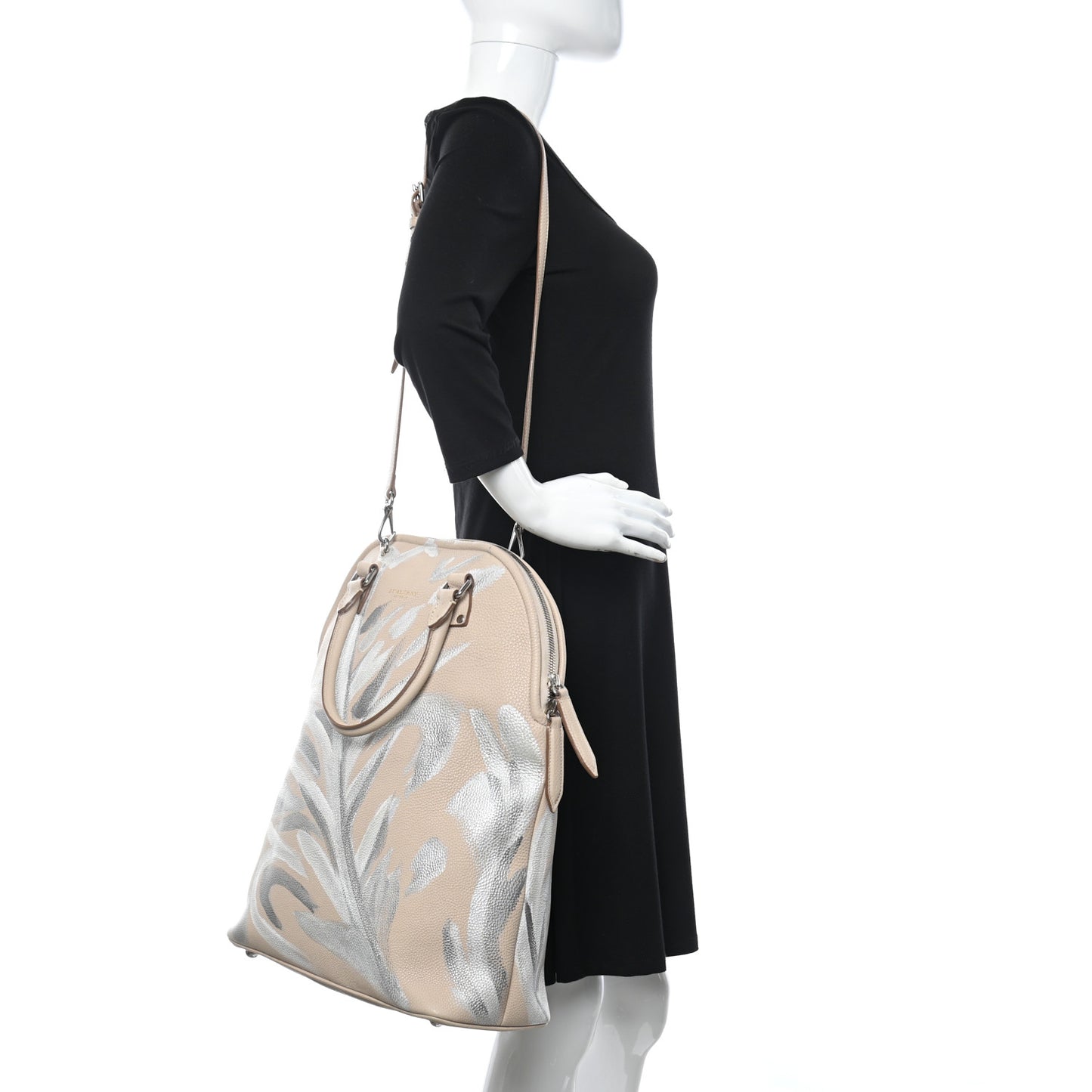 Prorsum Grainy Calfskin Hand Painted Bloomsbury Beige