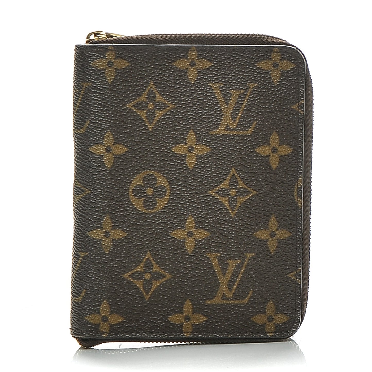 Monogram Zipped Passport Holder Wallet