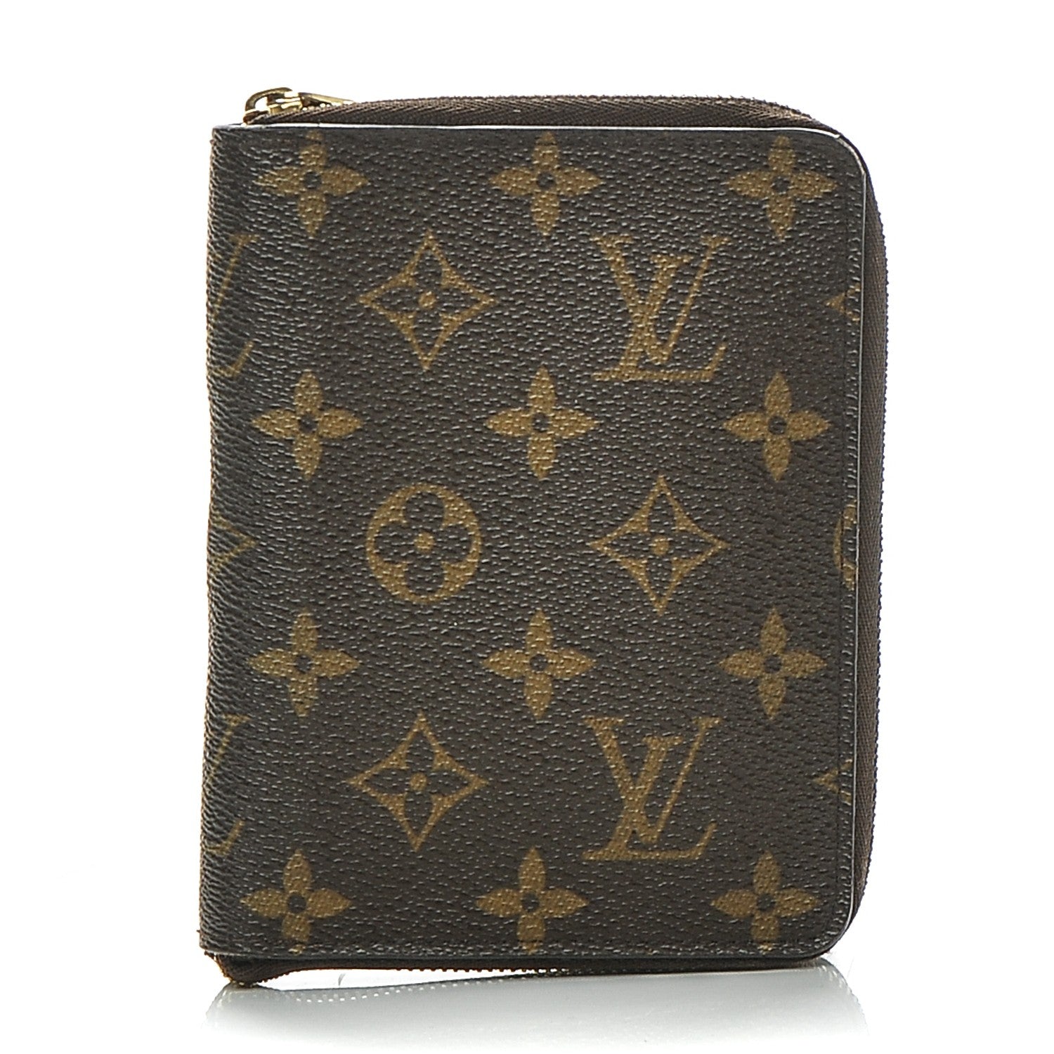Louis Vuitton Monogram Zipped Passport Holder Wallet 1 of 7
