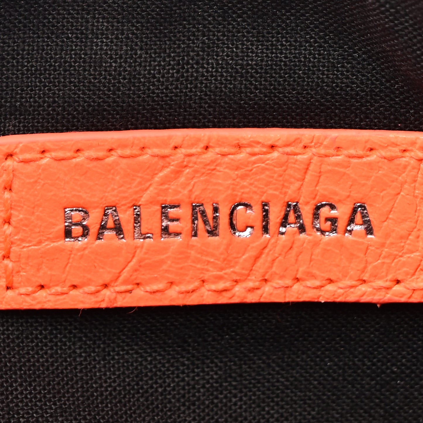 Agneau Arena Le Cagole Shoulder Bag XS Orange