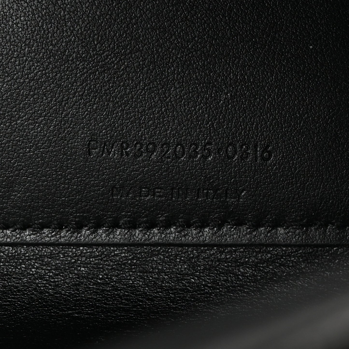 Grained Calfskin Nano Sac De Jour Black