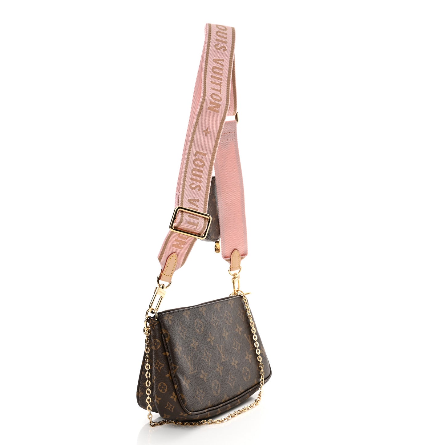 Monogram Multi Pochette Accessories Rose Clair