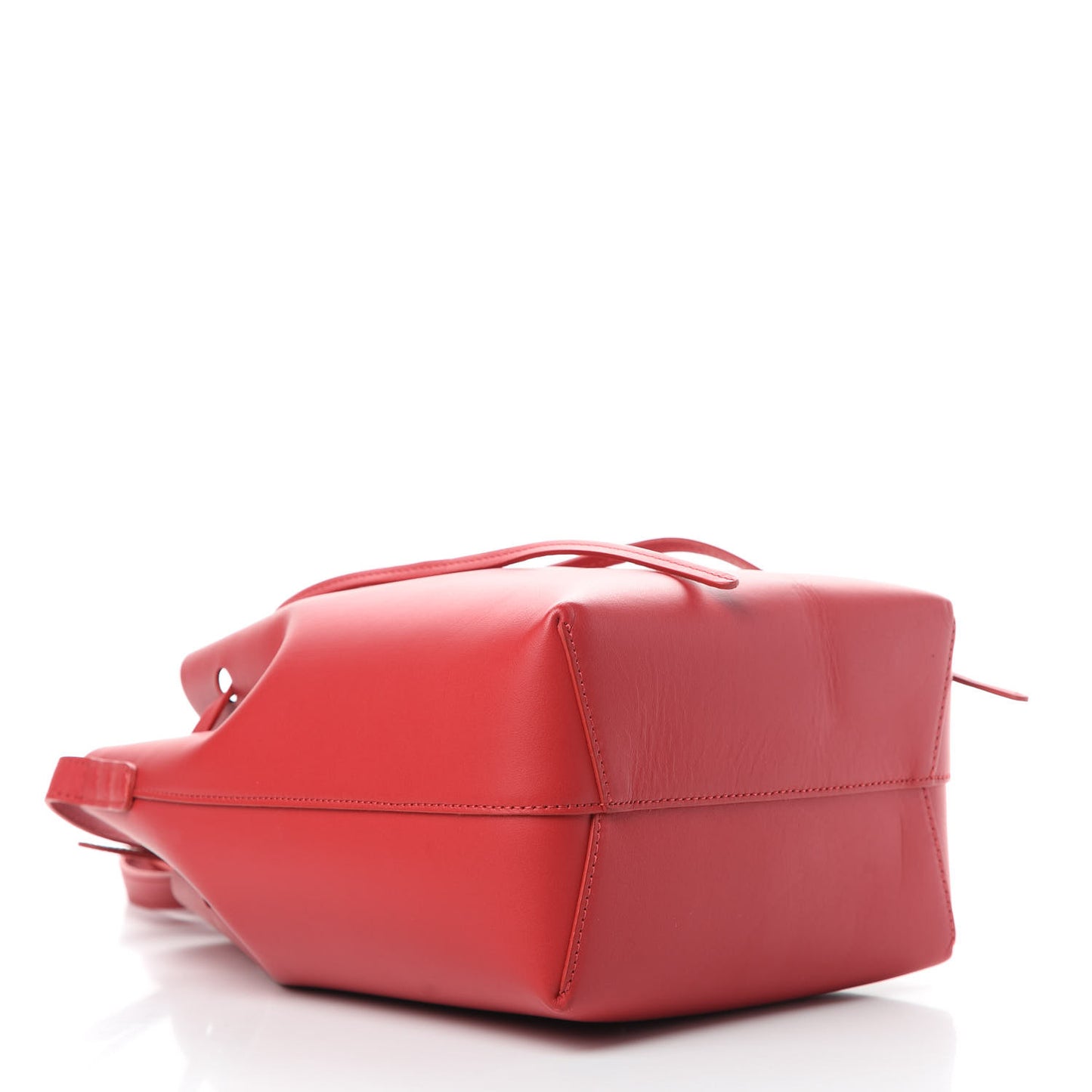 Calfskin Mini Bucket Bag Flamma