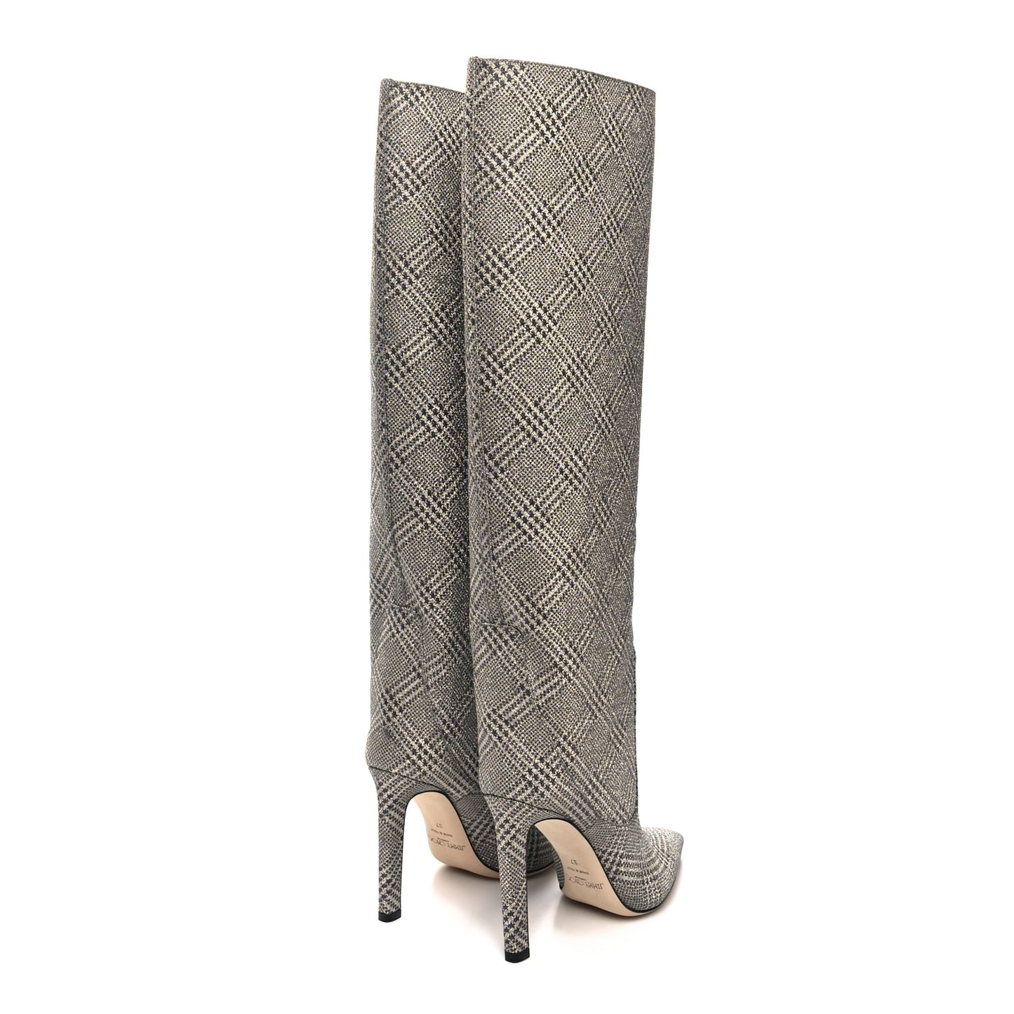 Salpa Prince of Stars Glitter Mavis 100 Tall Boots 37 Silver