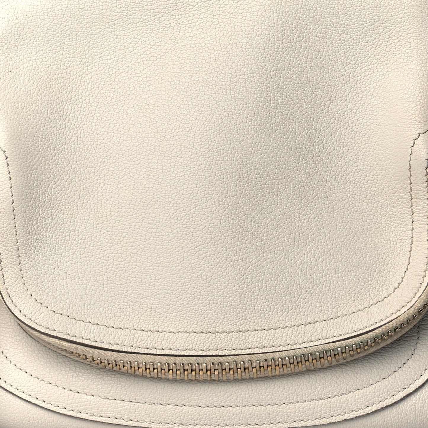 Grained Calfskin Medium Jennifer Crossbody Bag Chalk