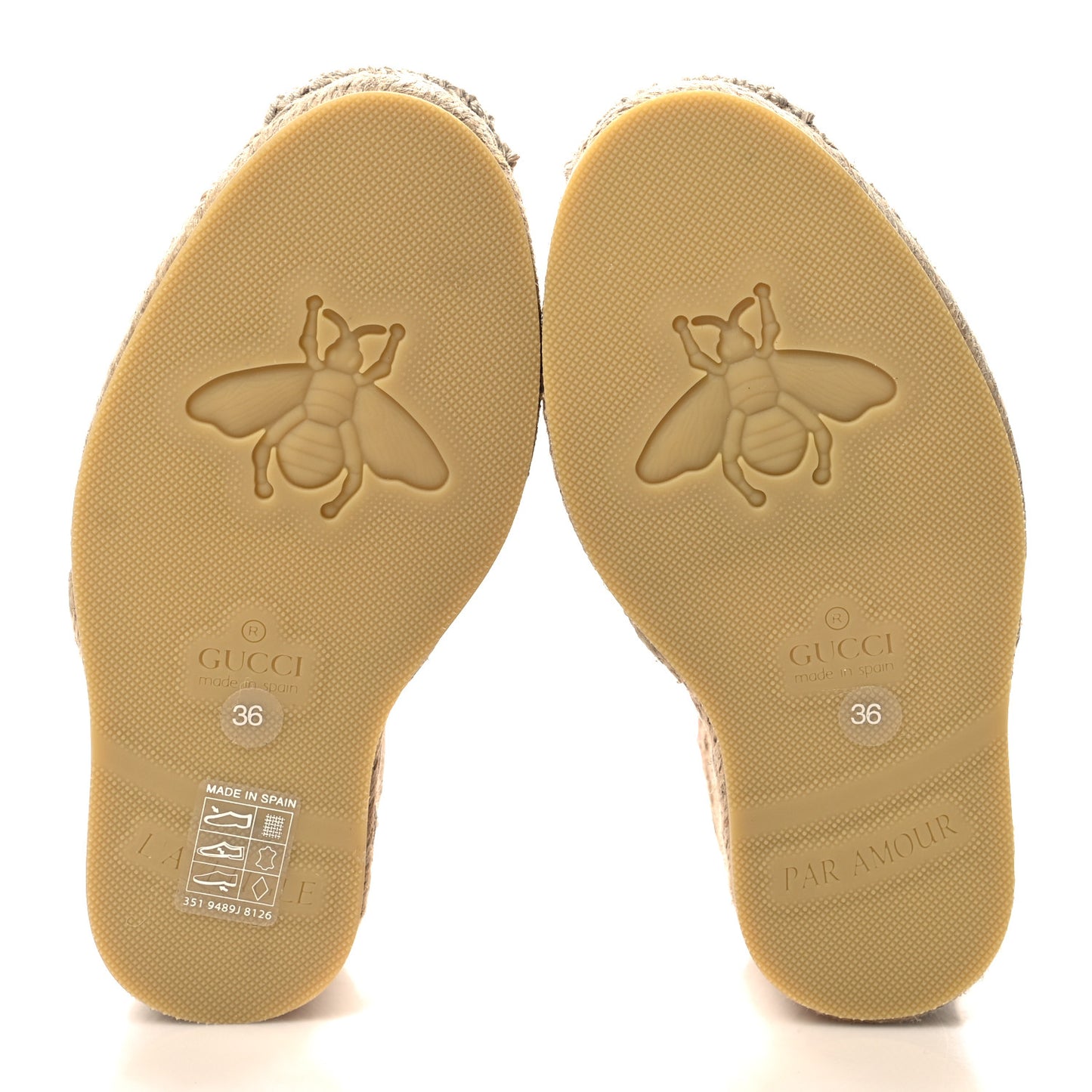 Canvas Grossgrain Embroidered Judit Ankle Wrap Platform 35/120mm Espadrille Wedges 36 White Shell
