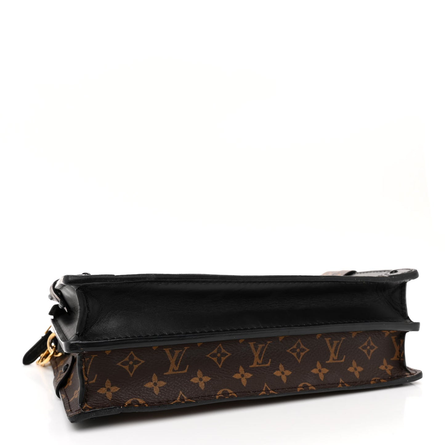 Reverse Monogram Trunk Clutch