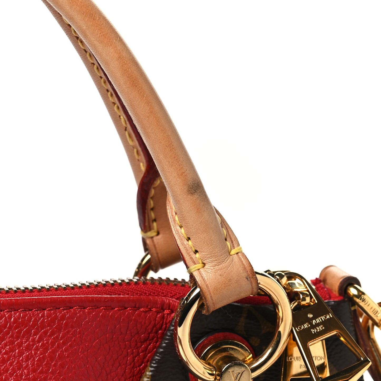 Monogram V Tote BB Cherry