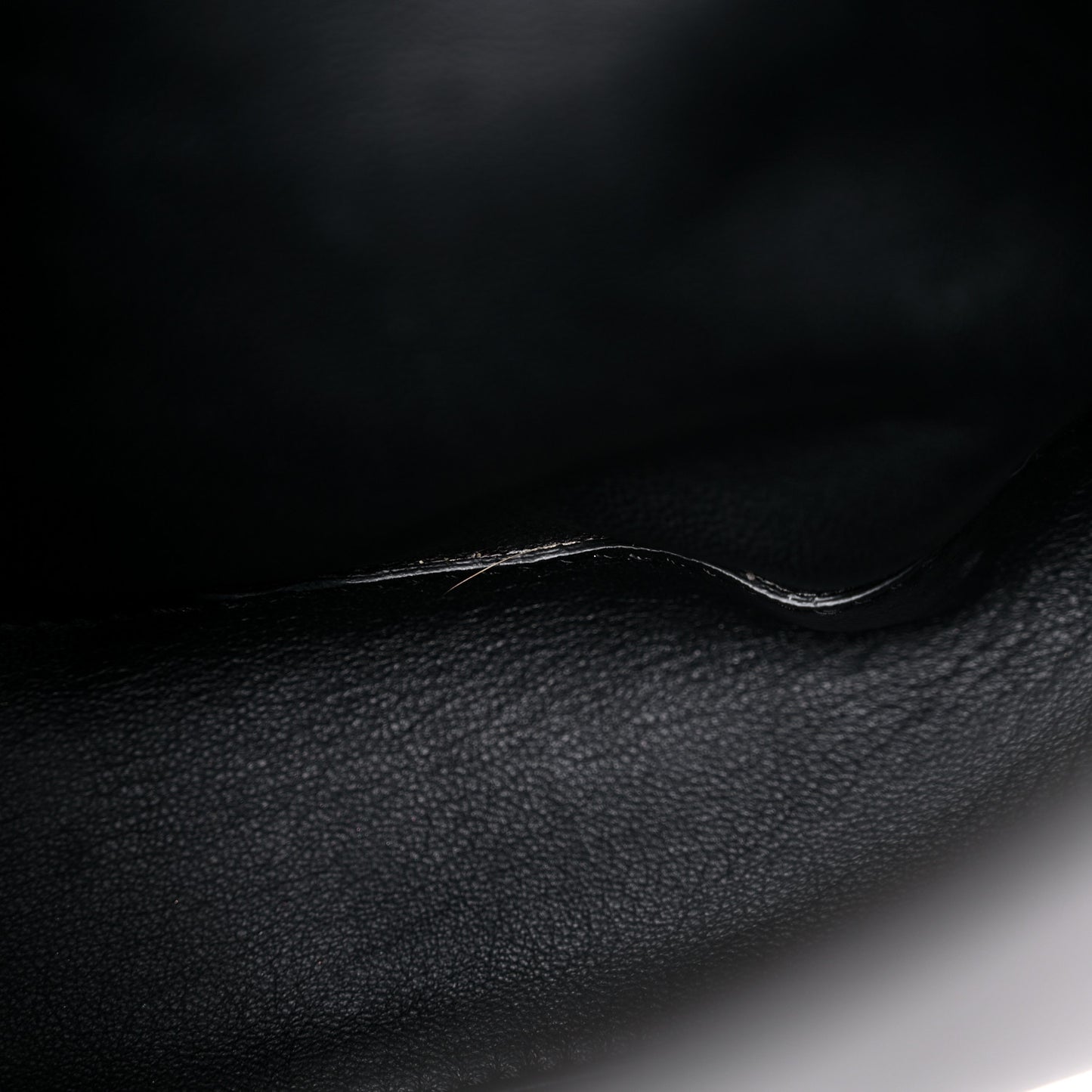 Calfskin Sasha Shoulder Bag Dark Grey