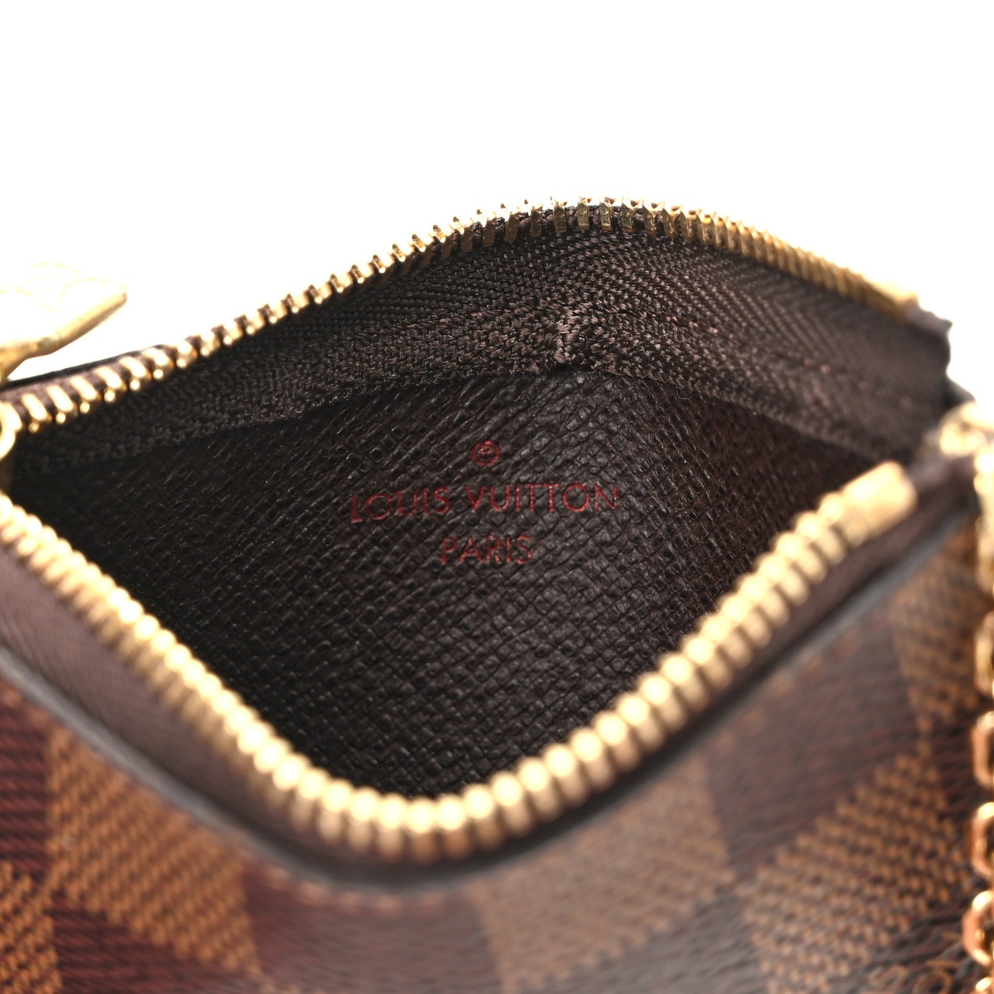 Damier Ebene Key Pouch