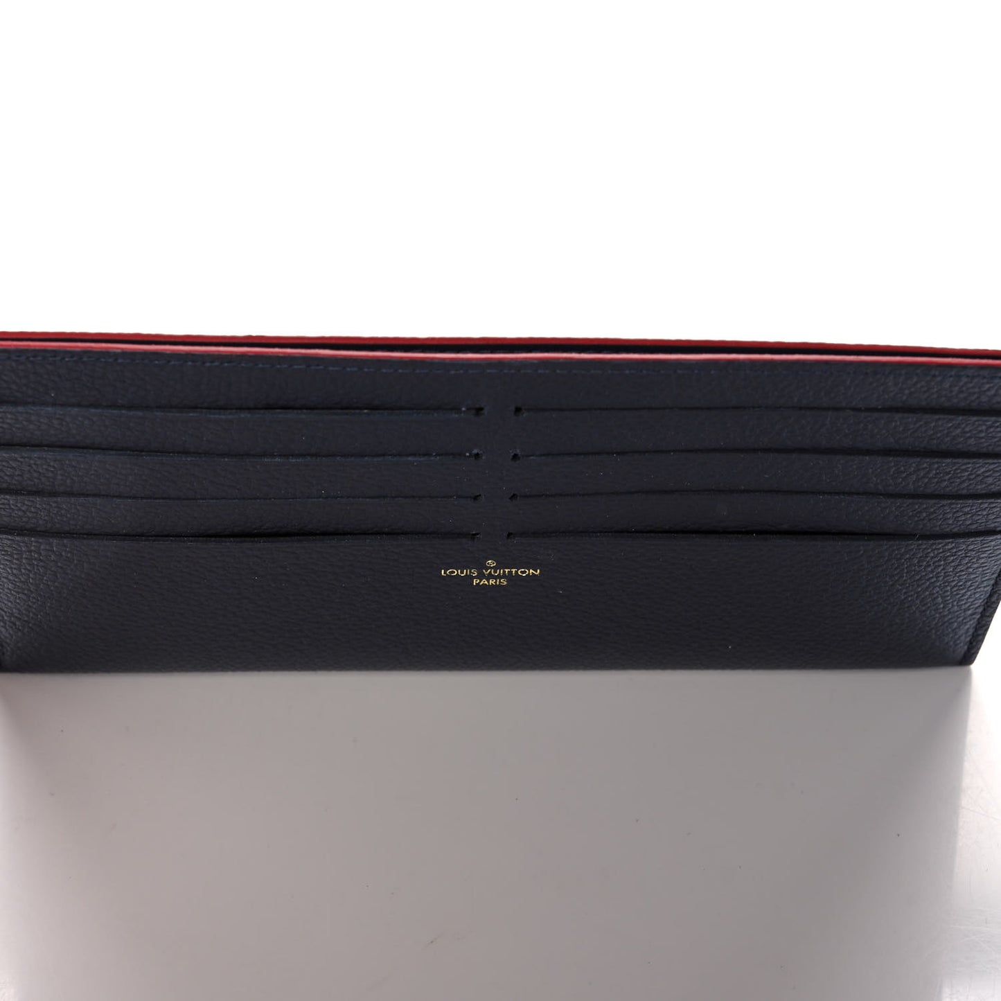 Empreinte Pochette Felicie Chain Wallet Marine Rouge