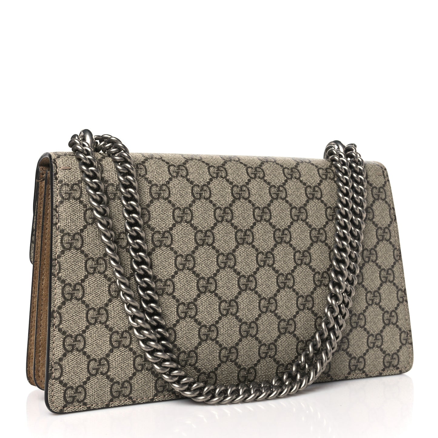 GG Supreme Monogram Small Dionysus Shoulder Bag Taupe