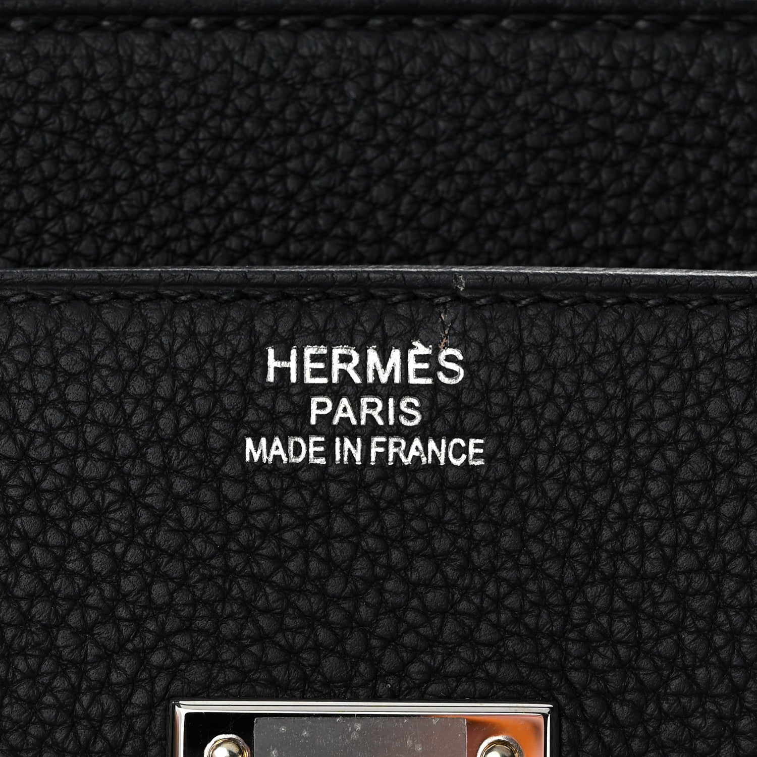Hermes Togo HAC Multipockets Birkin 50 Black 5 of 10
