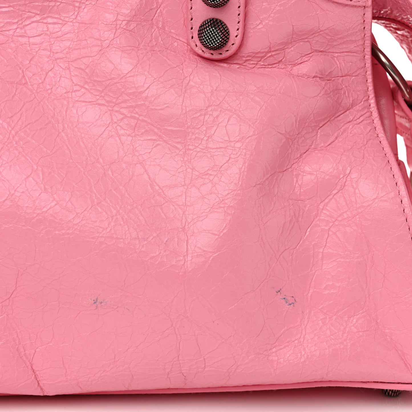 Agneau Arena Small Neo Cagole City Handbag Sweet Pink