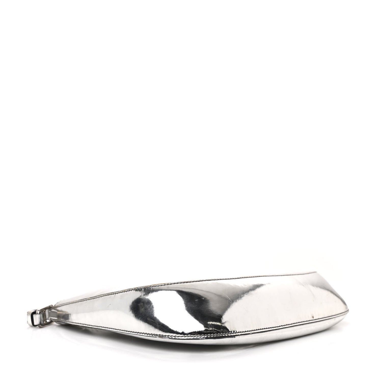 Spazzolato Cleo Shoulder Bag Argento