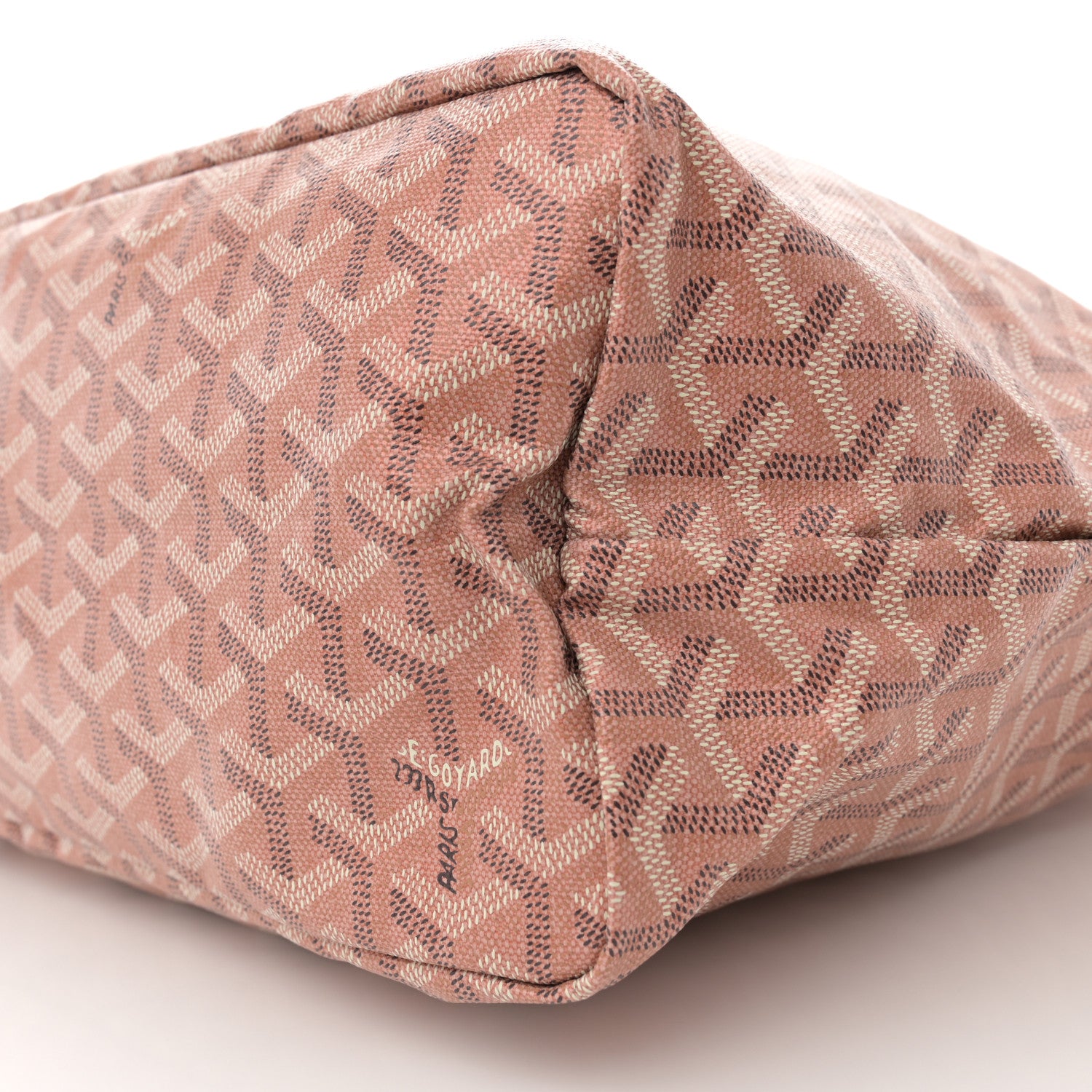 Goyard Iridescent Goyardine Saint Louis PM Pearly Coral 11 of 11