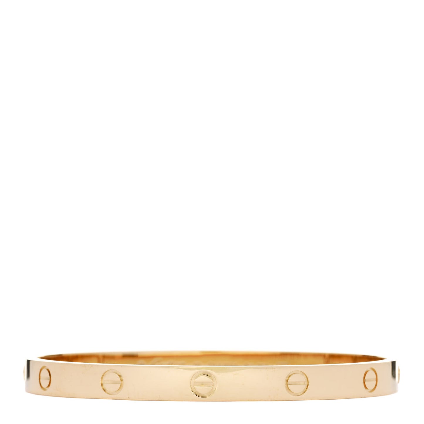 18K Yellow Gold LOVE Bracelet 19