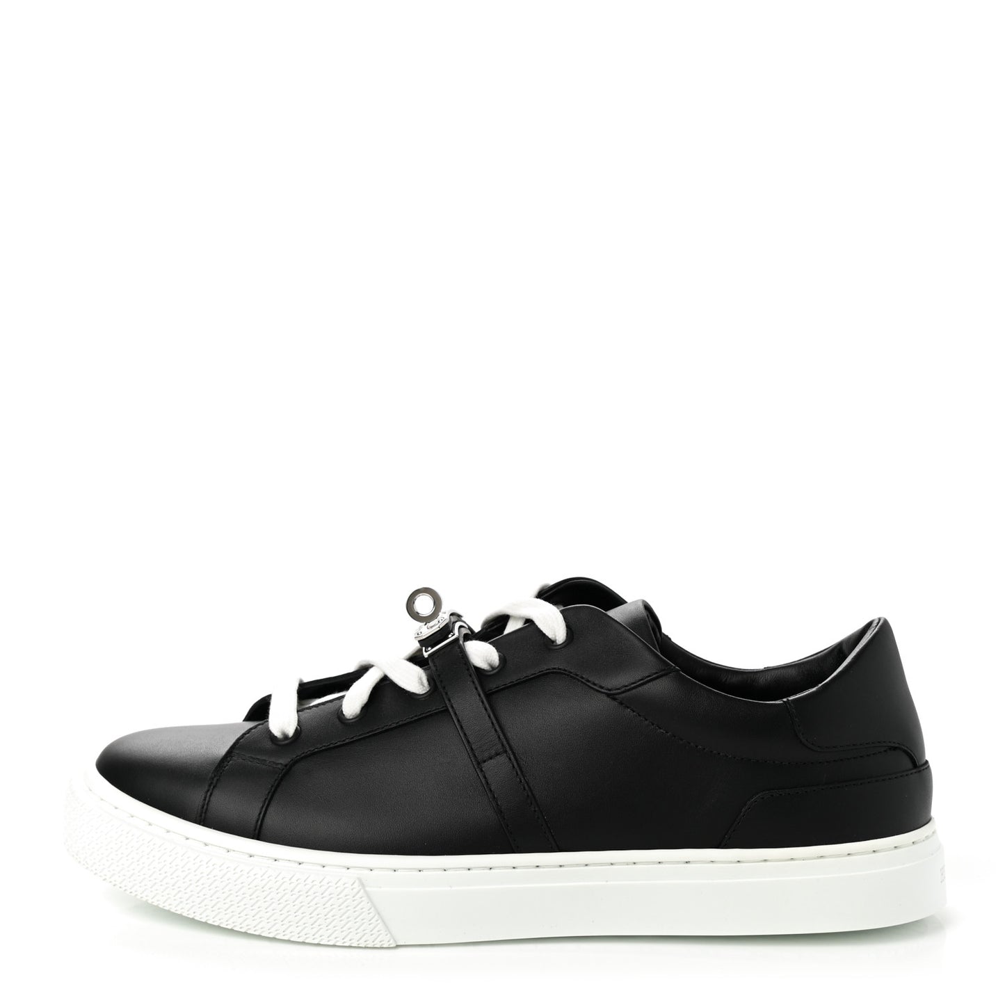 Calfskin Day Sneakers 40 Black