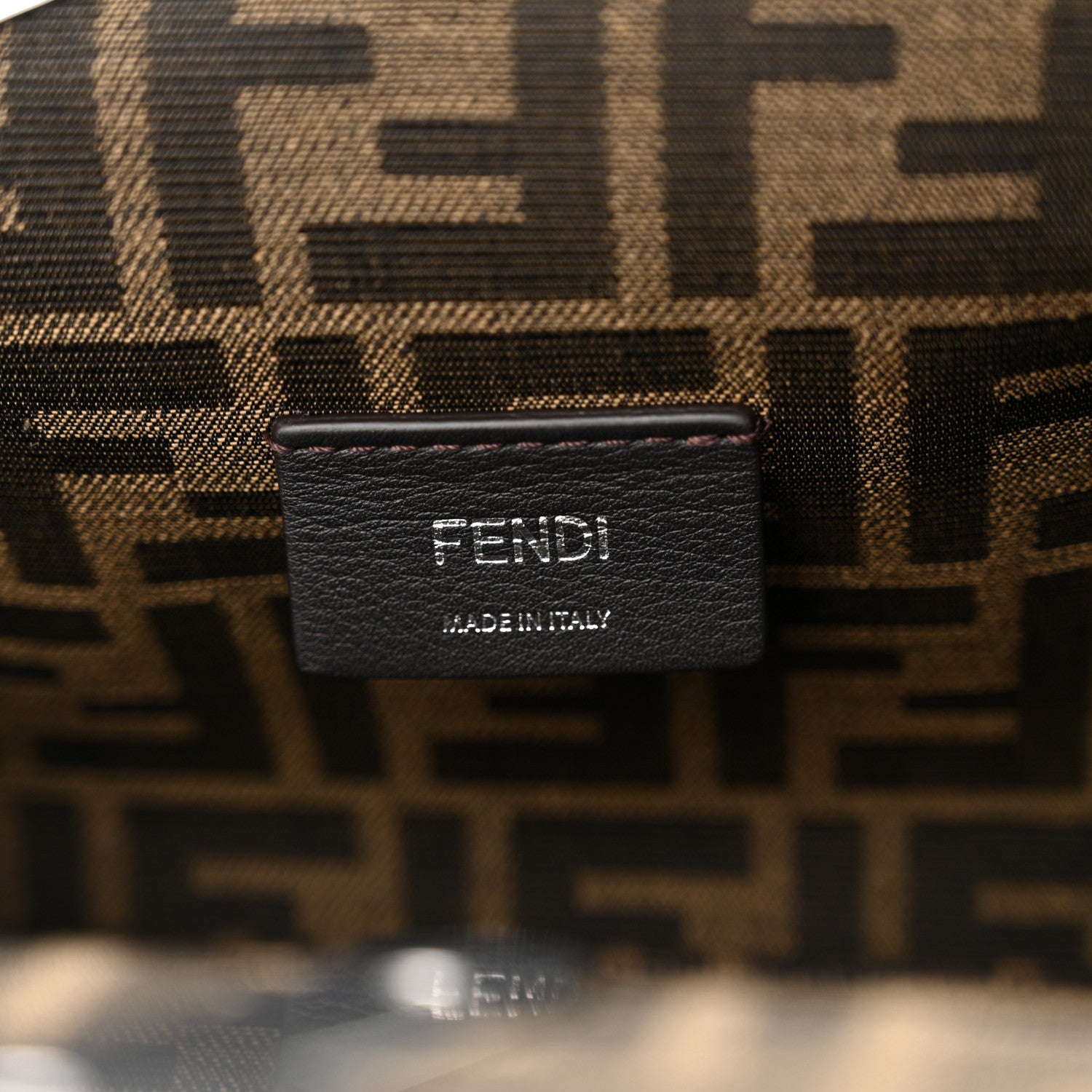 Fendi Shiny Nappa Snakeskin Small Fendi First Mirto 6 of 11