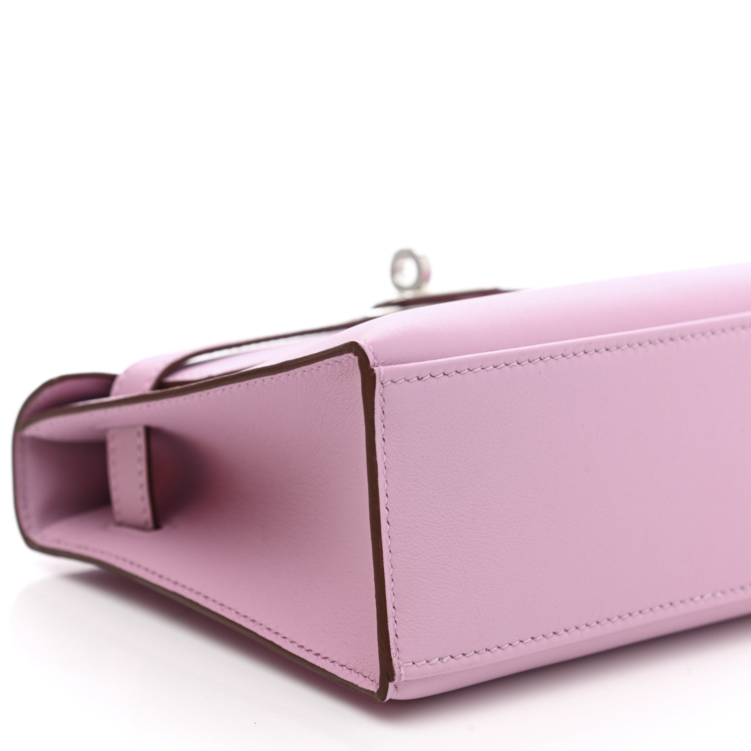 Hermes Swift Kelly Pochette Clutch Mauve Sylvestre 7 of 9