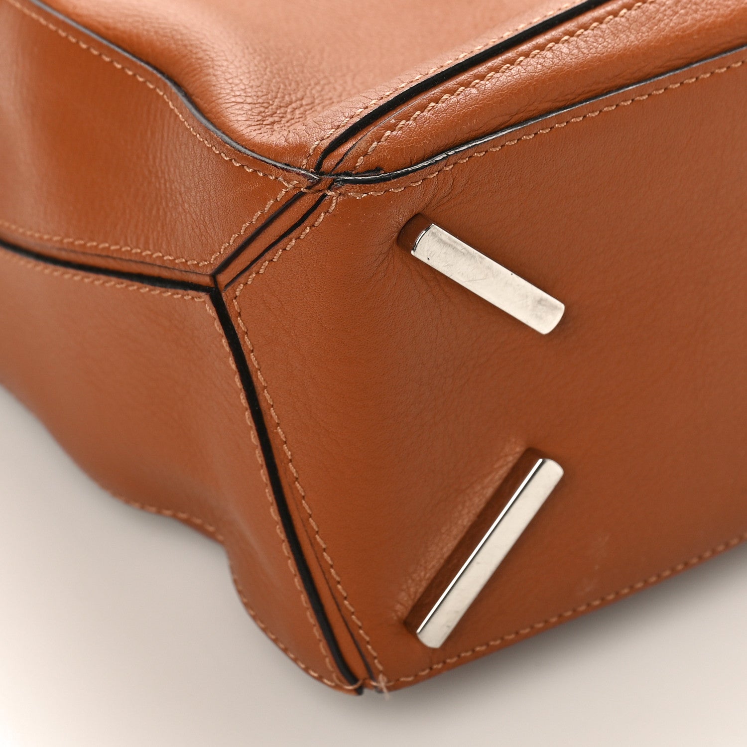Loewe Calfskin Small Puzzle Bag Tan 7 of 11