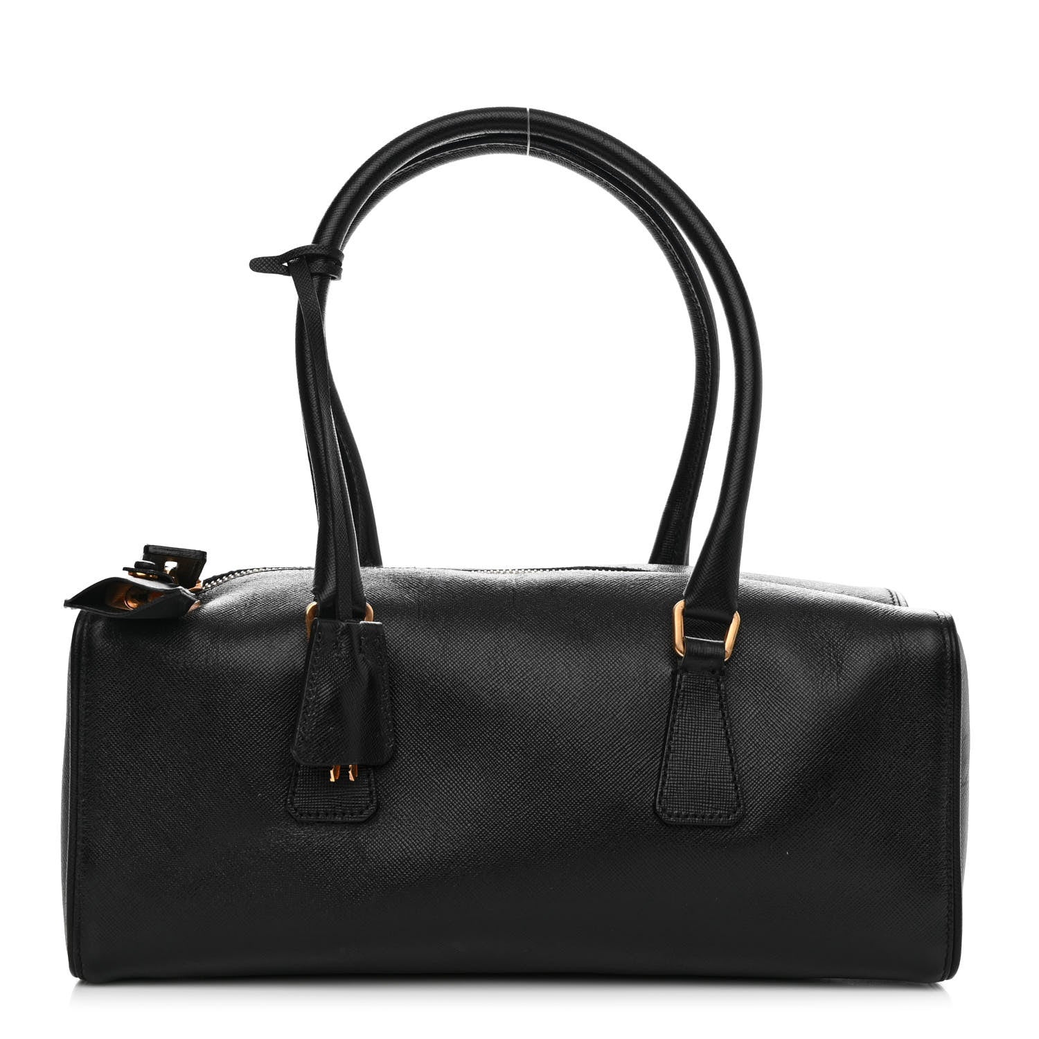 Prada Saffiano Rectangular Shoulder Bag Black 1386184 – FASHIONPHILE