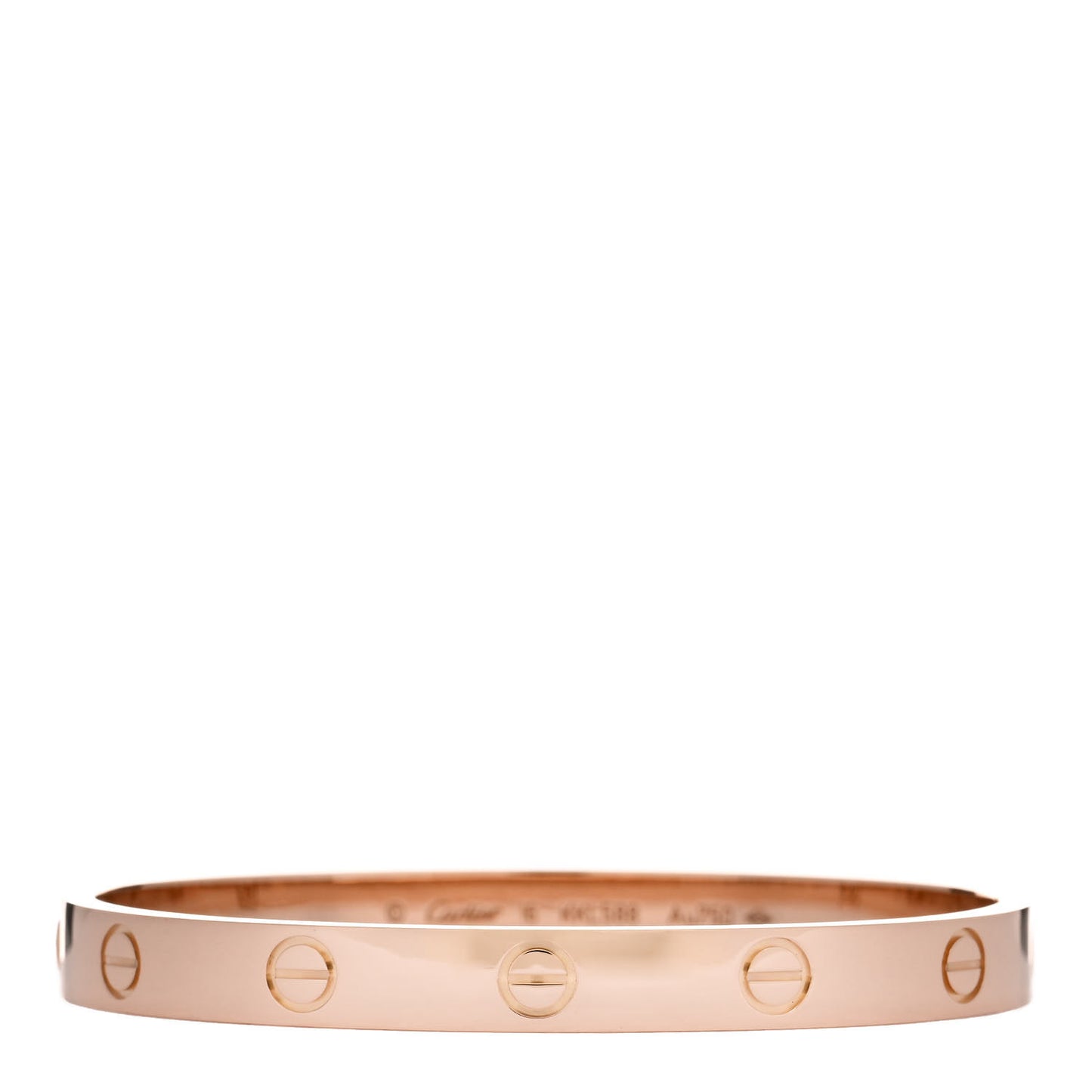 18K Pink Gold LOVE Bracelet 16