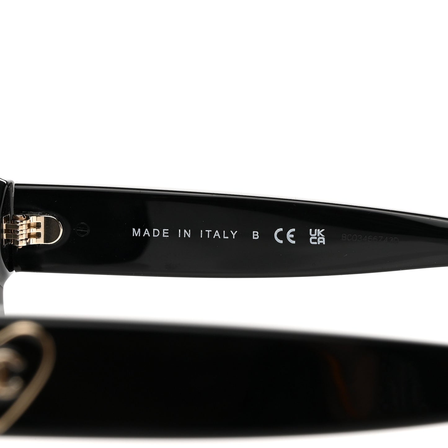 Acetate Square Heart Sunglasses 5479-A Black