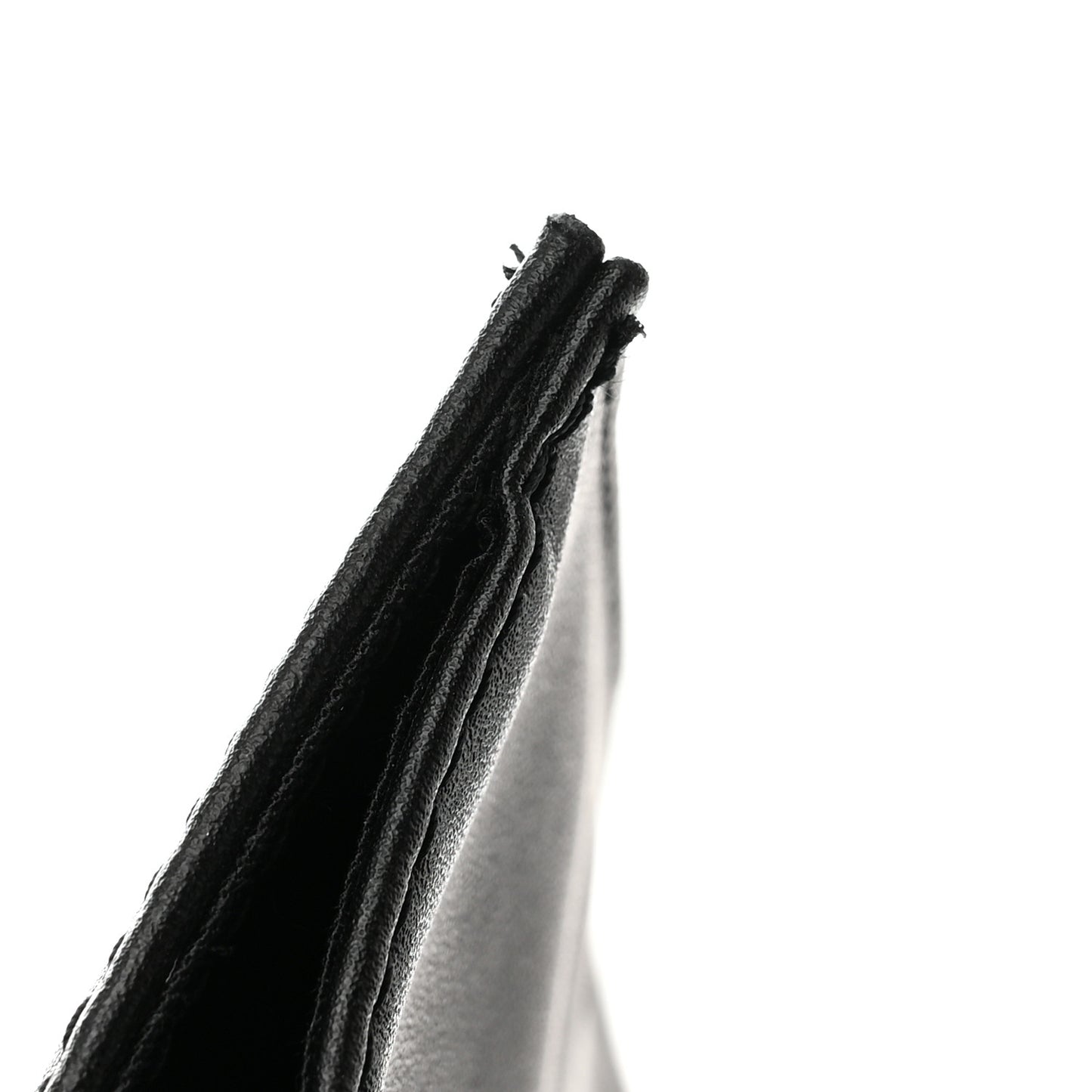 Vegan Leather Medium Shopping Bag Black