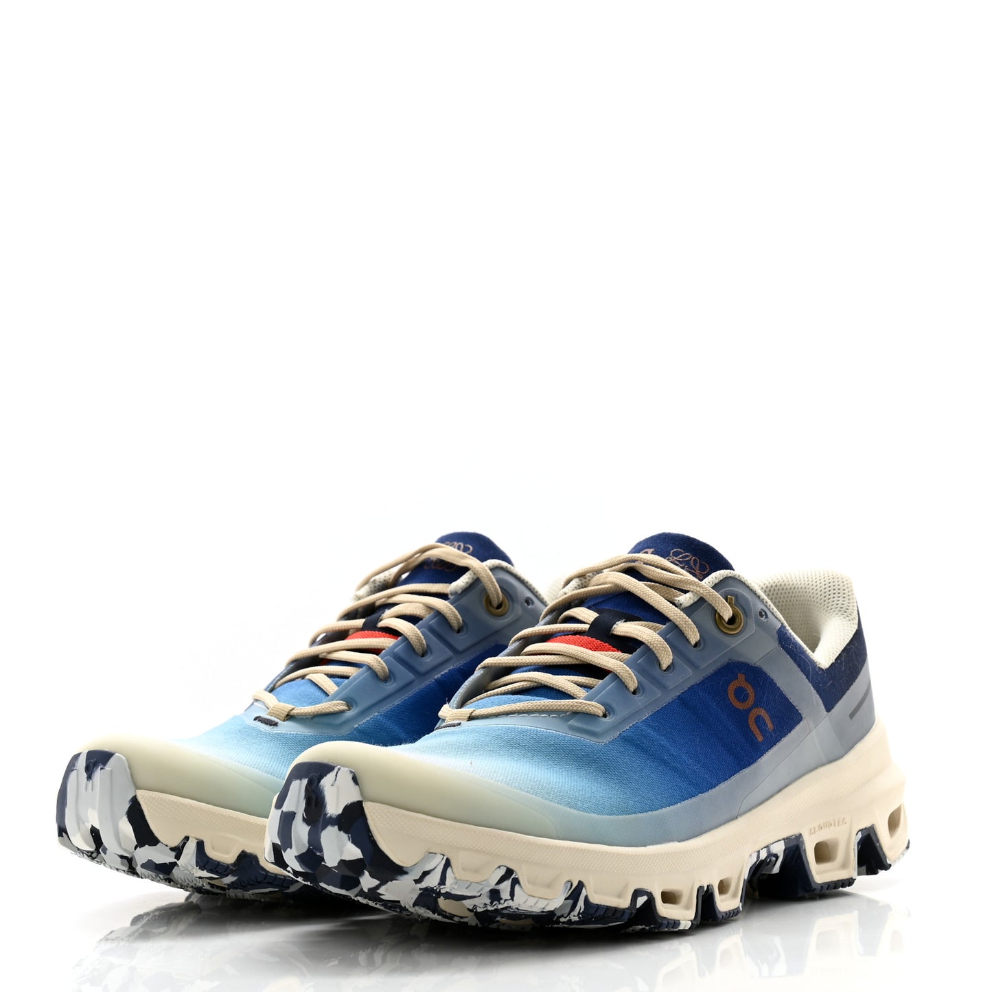 X ON Canvas Mesh Cloudventure Sneakers 37 Gradient Blue