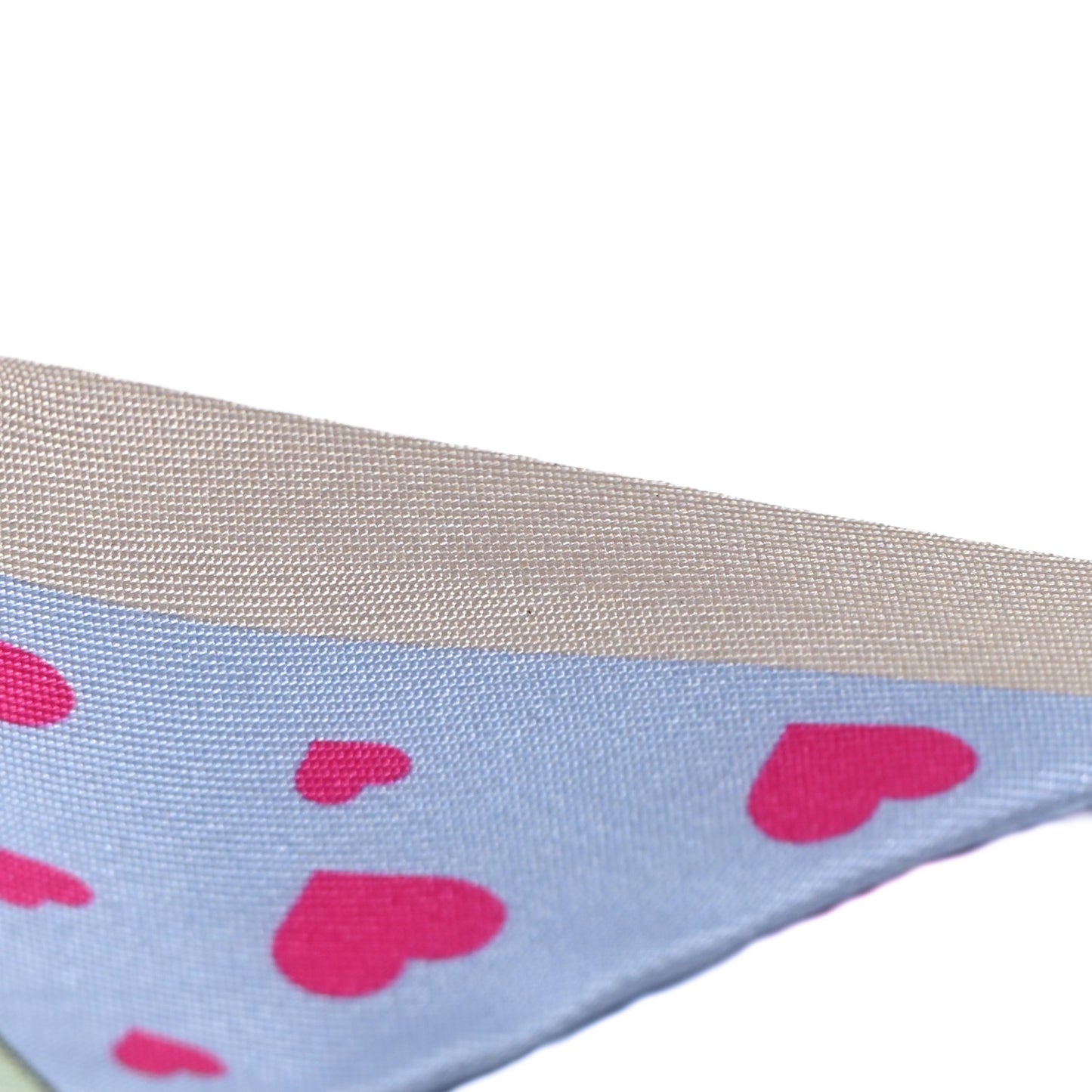 Silk Story Twilly Blue Pale Rose Vert