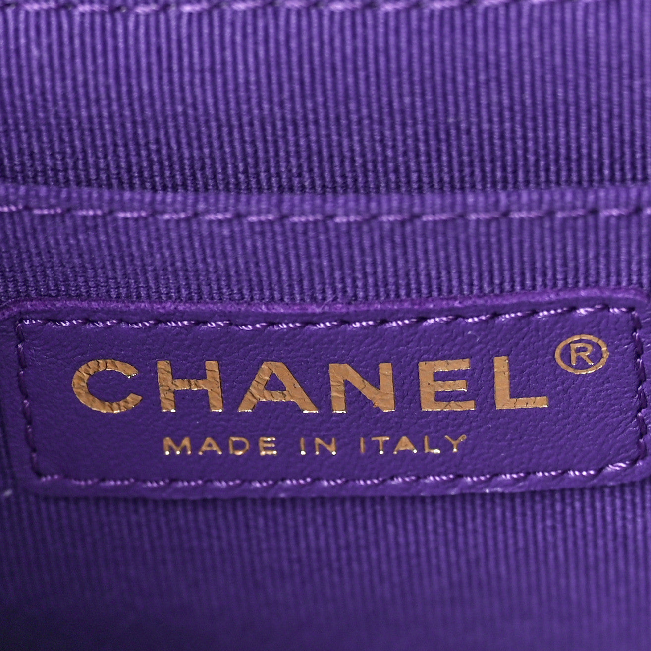 Tweed Sequin Quilted Baywatch Top Handle Flap Purple