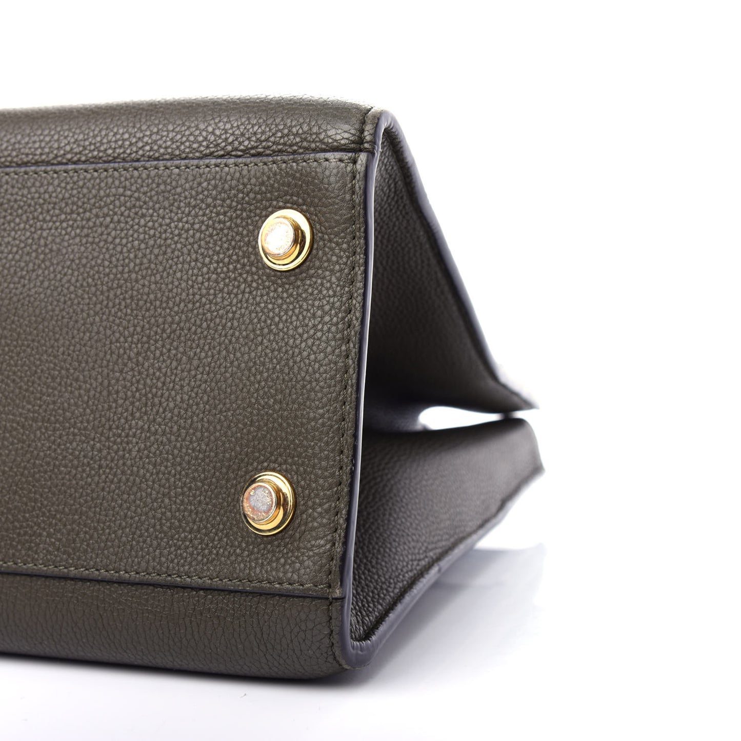 Calfskin City Steamer MM Kaki Black