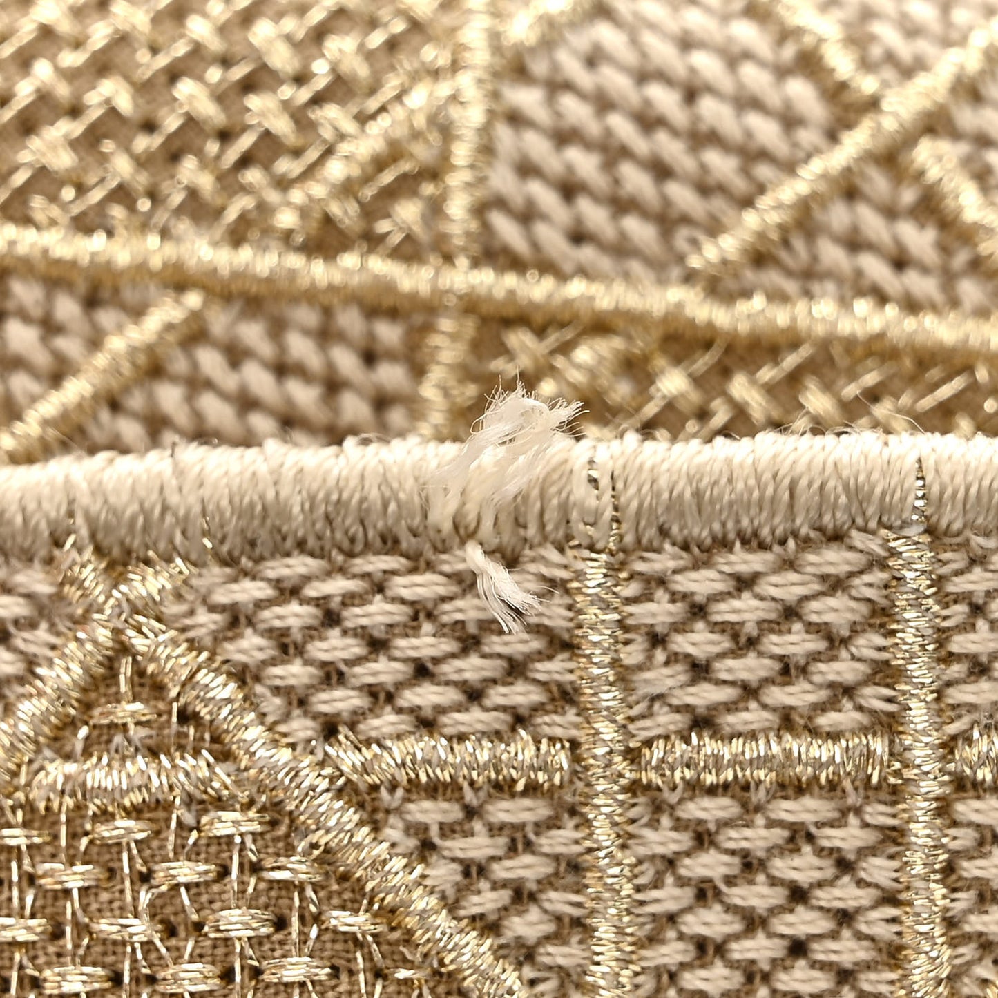 Canvas Embroidered Cannage Medium Lady D-Lite Beige