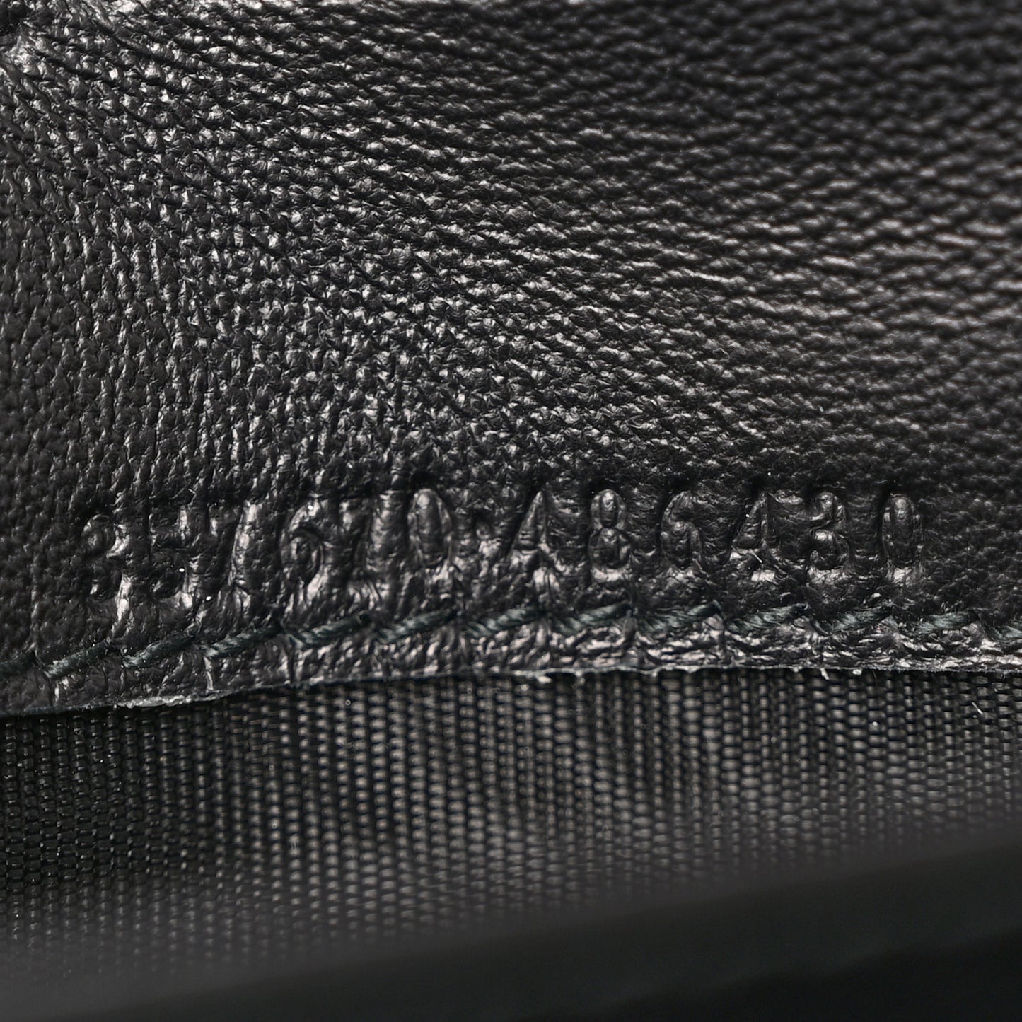 ALEXANDER MCQUEEN Calfskin Studded Wallet on Chain Black