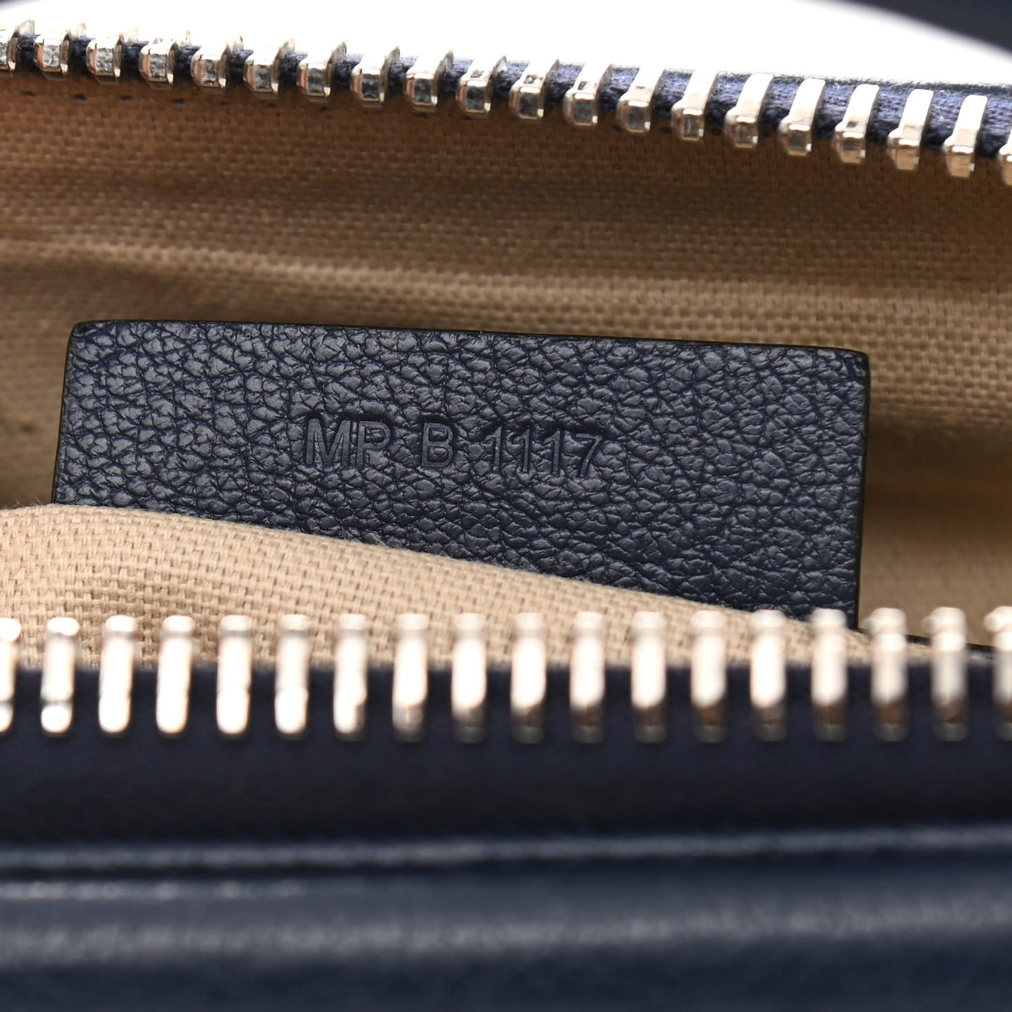 Sugar Goatskin Small Antigona Navy