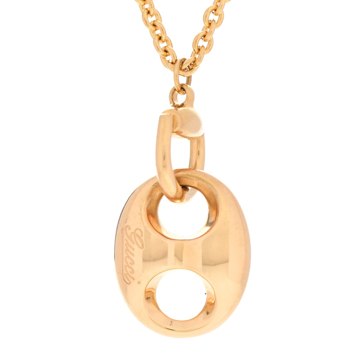 18K Yellow Gold Marina Pendant Necklace