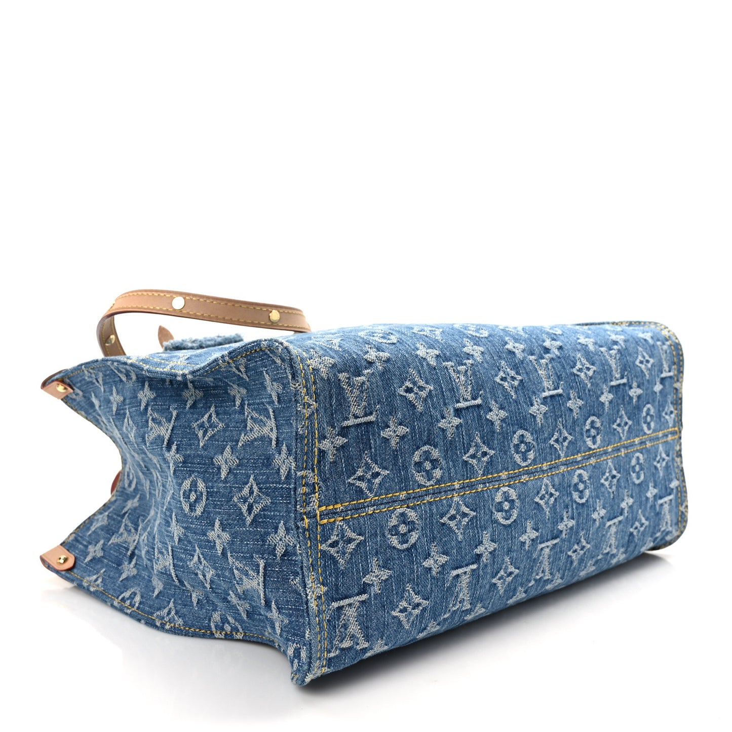 Monogram Denim Onthego MM Blue