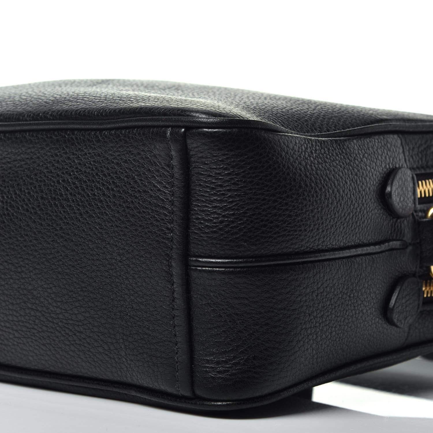 Prada Vitello Phenix Camera Bag Black 9 of 9