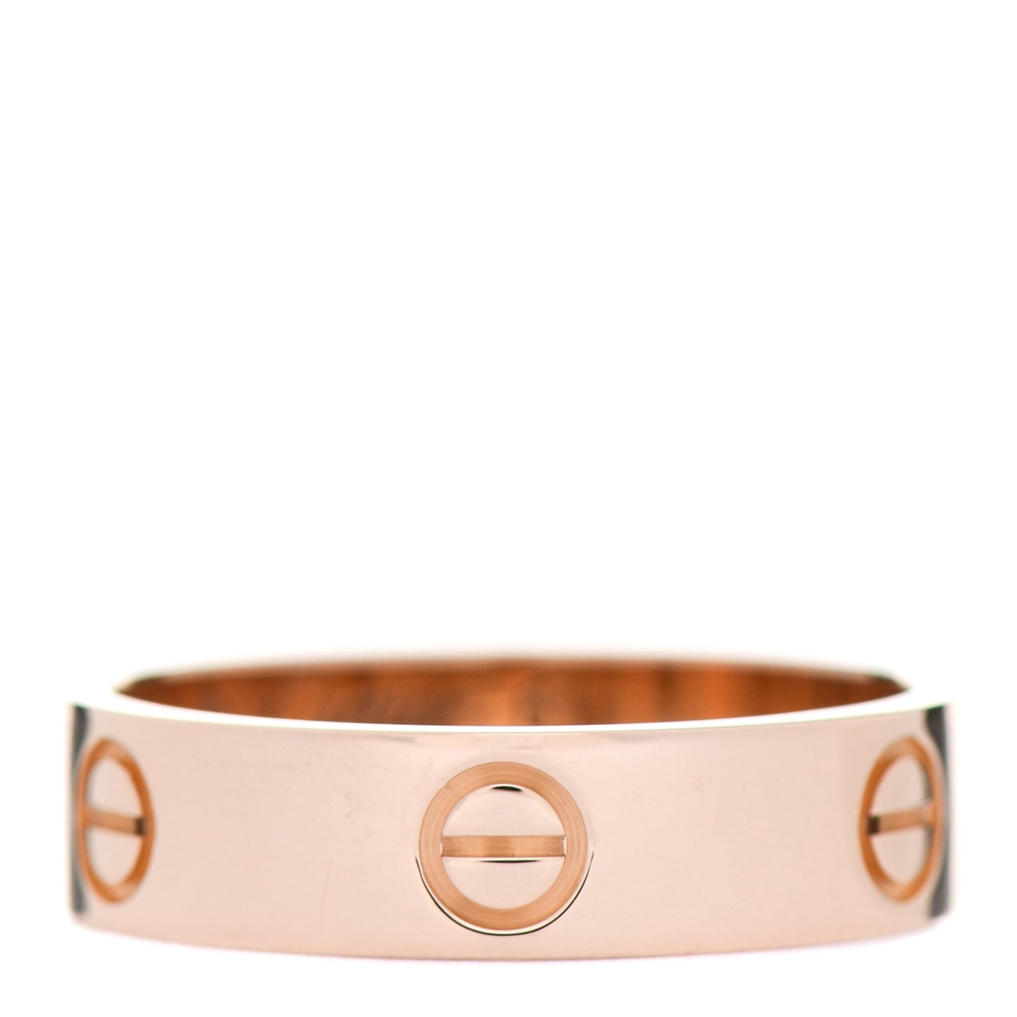 18K Pink Gold 5.5mm LOVE Ring 61 9.5