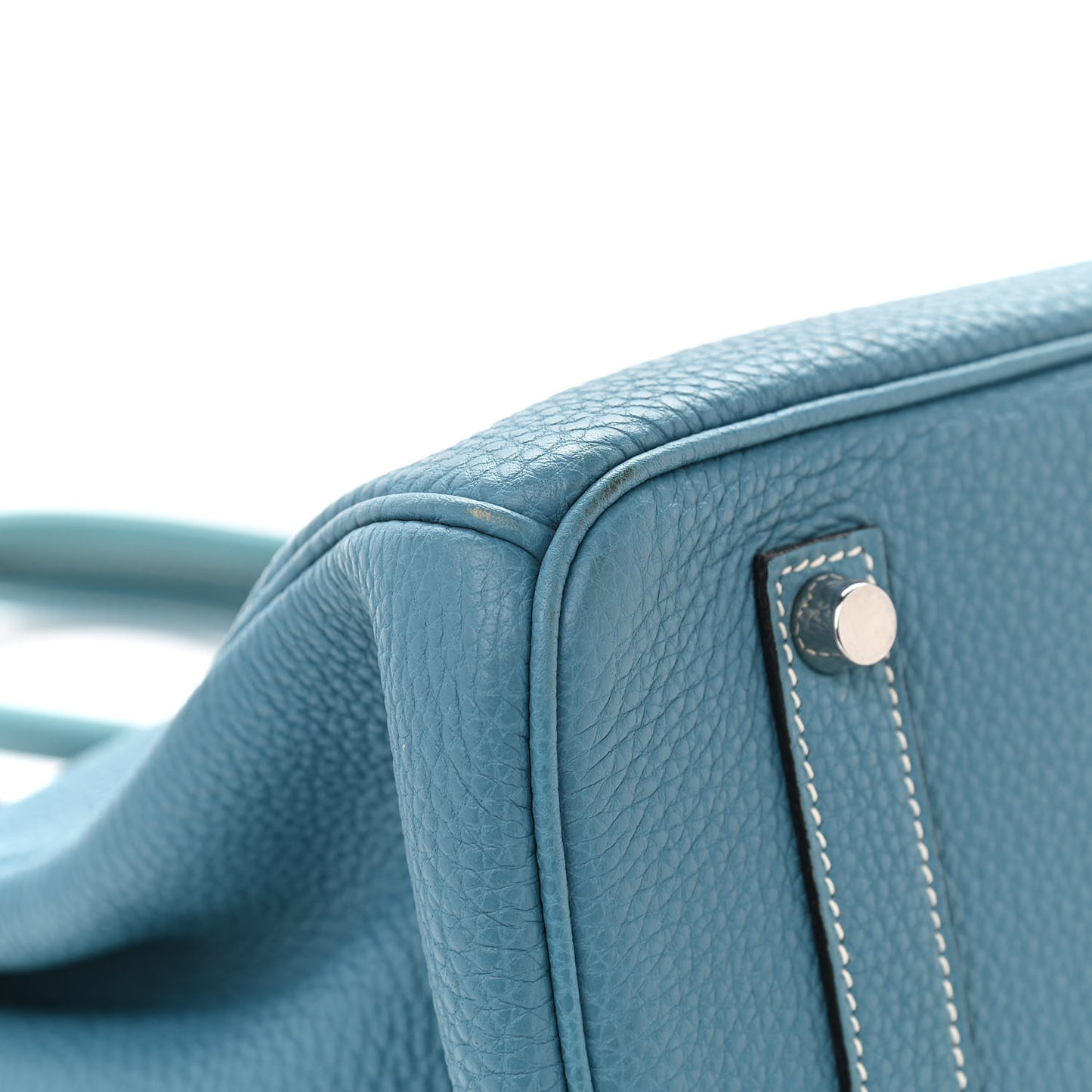 Togo Birkin 35 Blue Jean