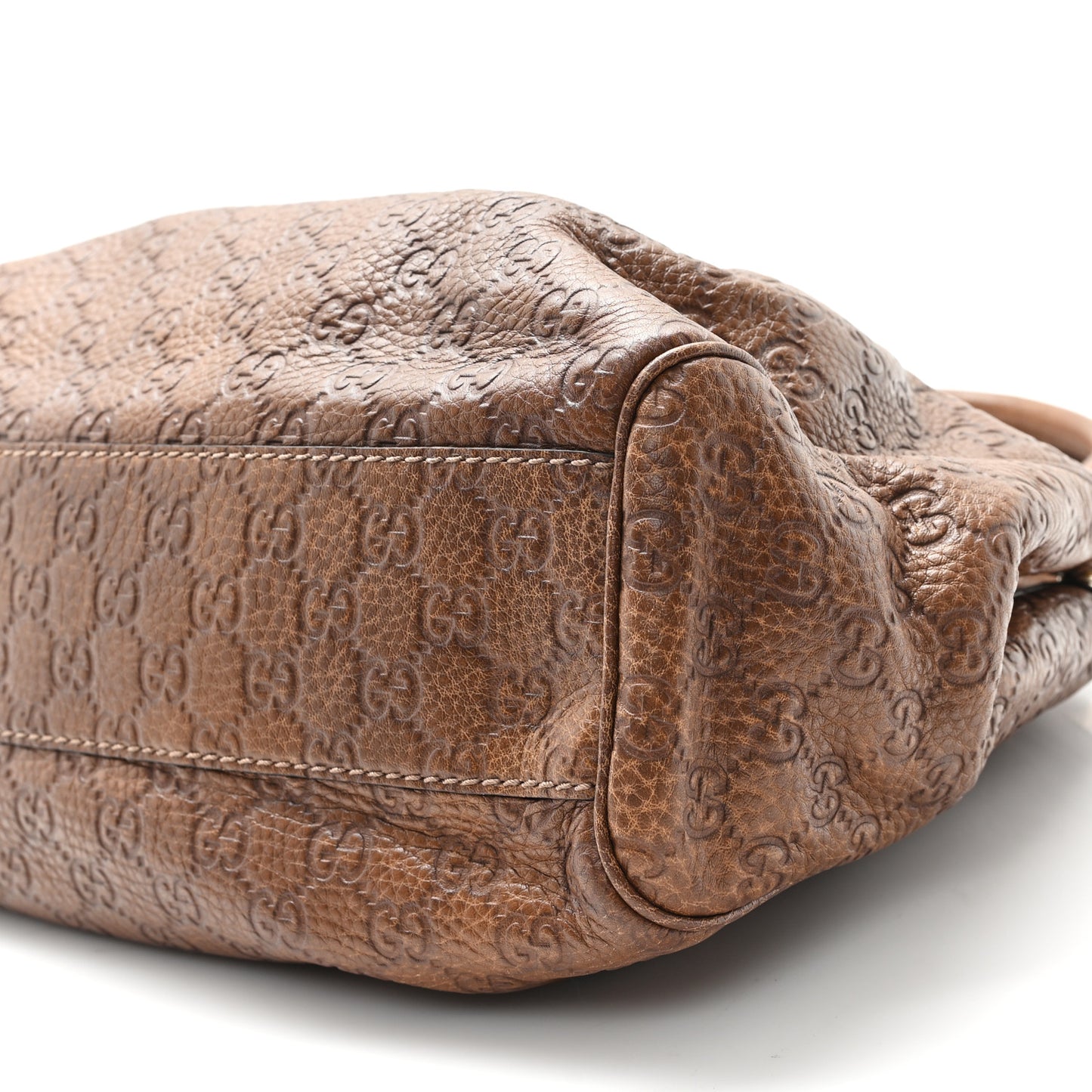 Guccissima Medium Sukey Tote Brown