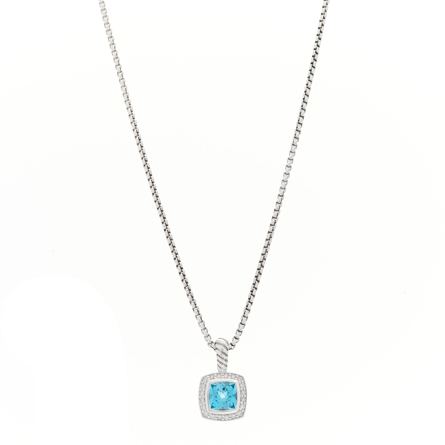 David Yurman pendentif Albion en argent sterling pavé de David Yurman pendentif Albion en argent sterling pavé de