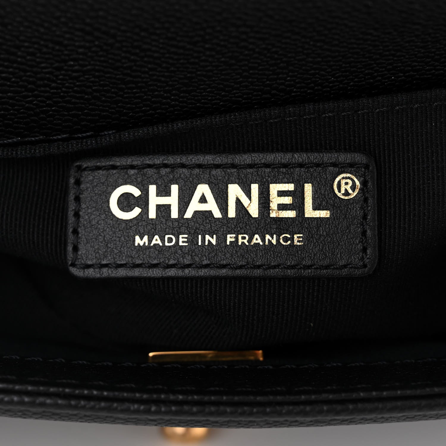 Chanel Caviar Quilted Small Chain Around Boy Flap Black 6 of 11