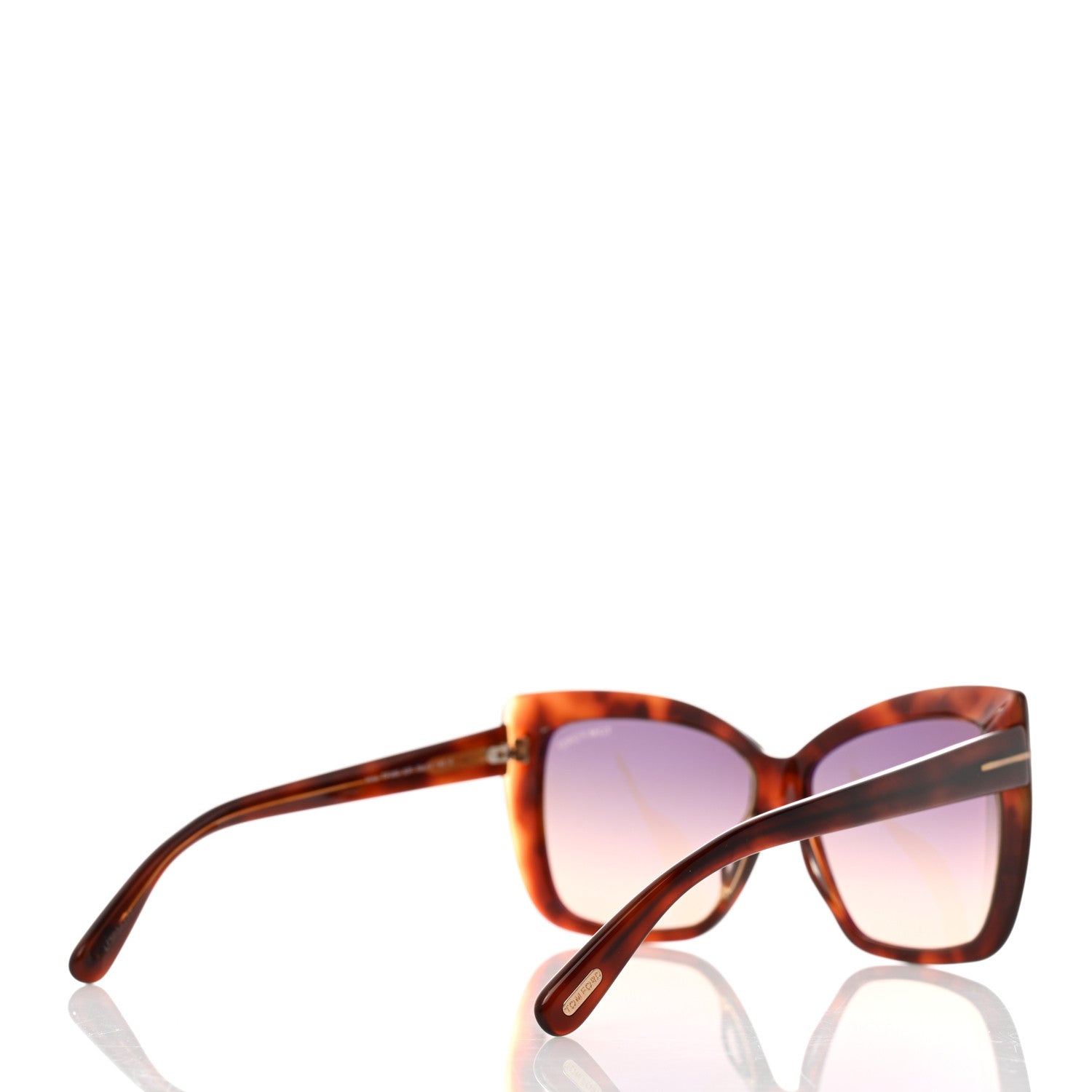 Tom Ford Irina Sunglasses TF390 Tortoise 4 of 8