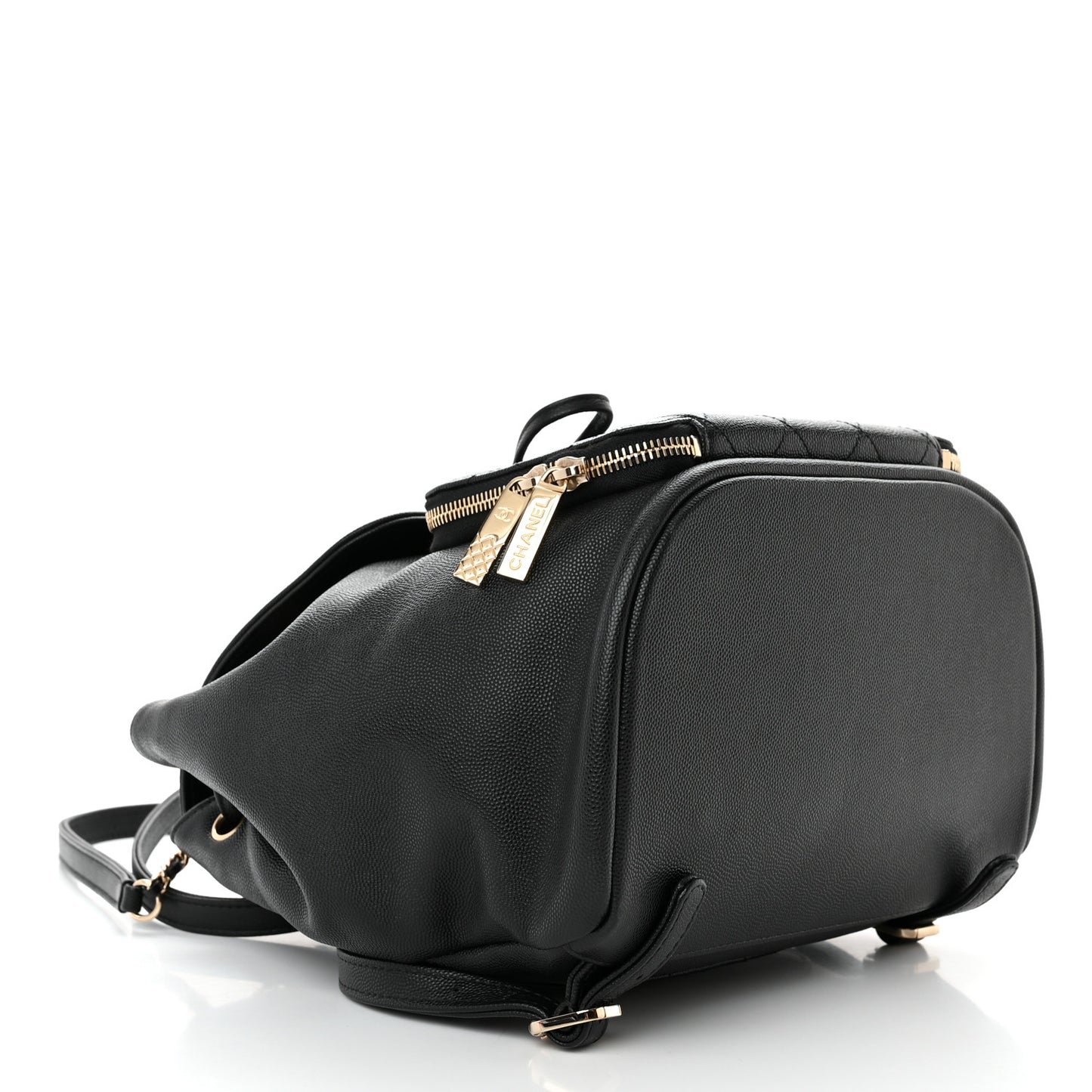 Caviar Quilted Business Affinity Backpack Black