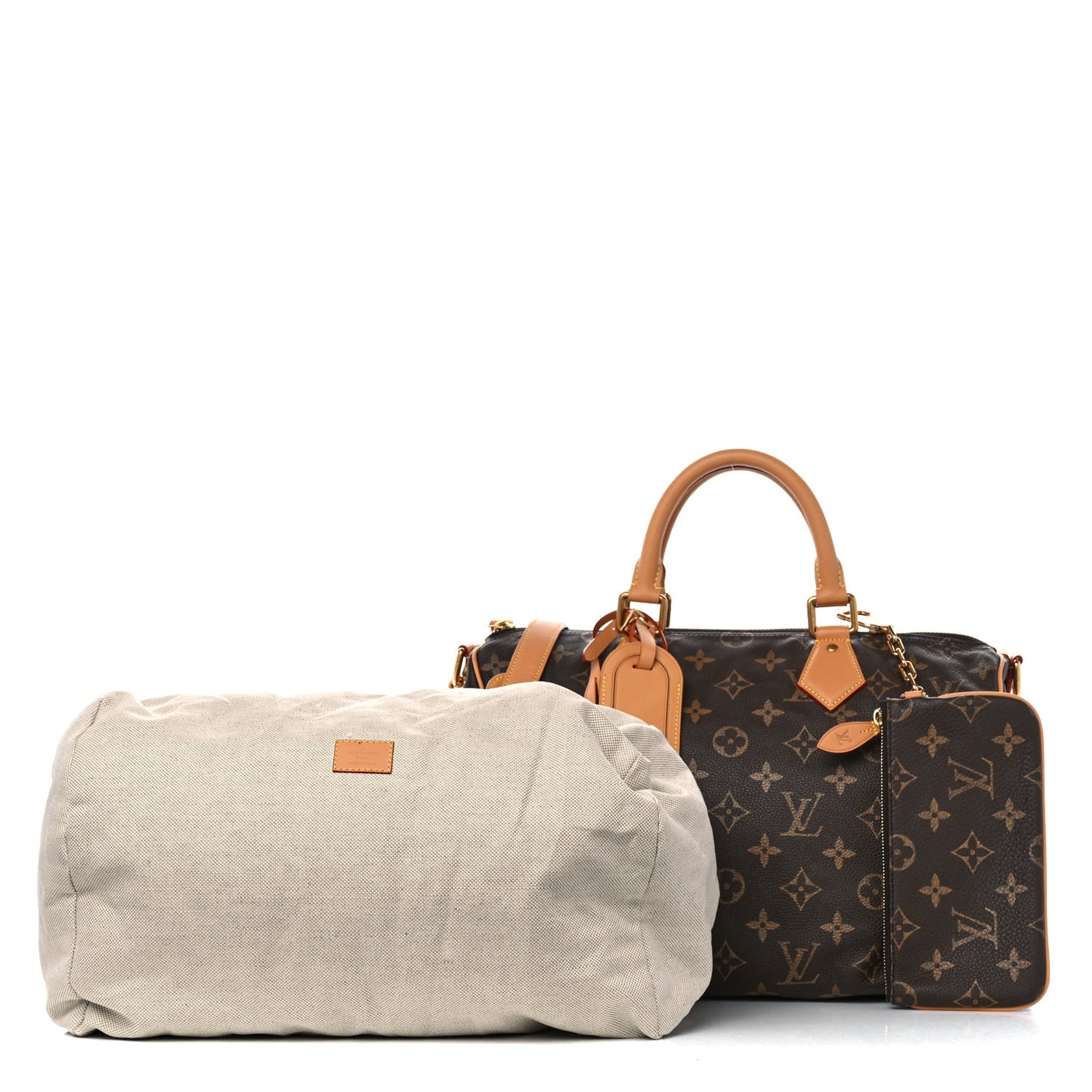 Calfskin Monogram Speedy P9 Bandouliere 40