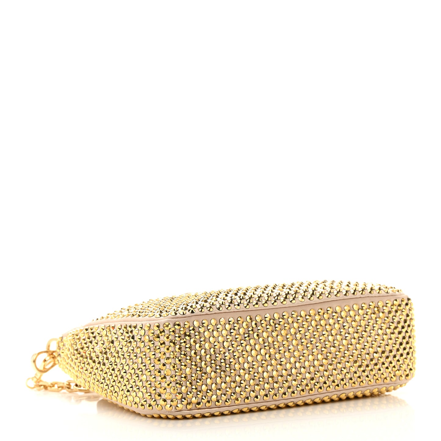 Satin Crystal Re-Edition 2005 Shoulder Bag Platino